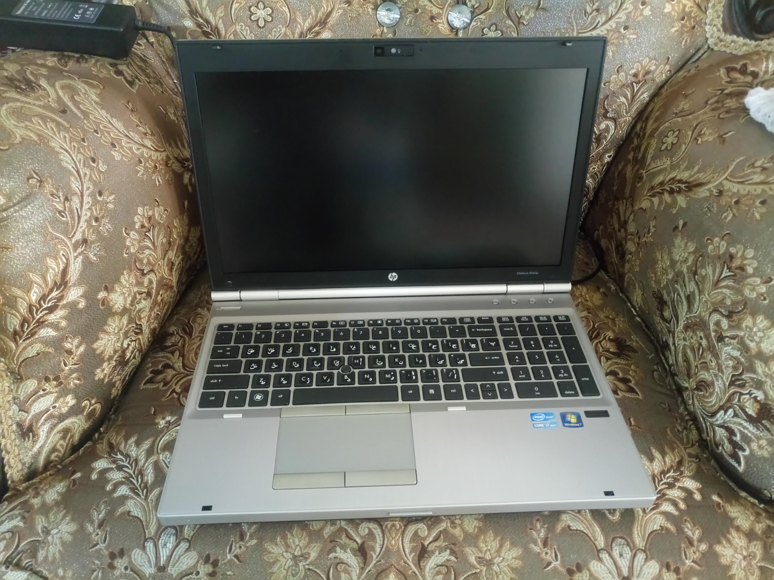 لپ تاپ اچ پی پردازنده نسل دو i7 چهار هسته ای