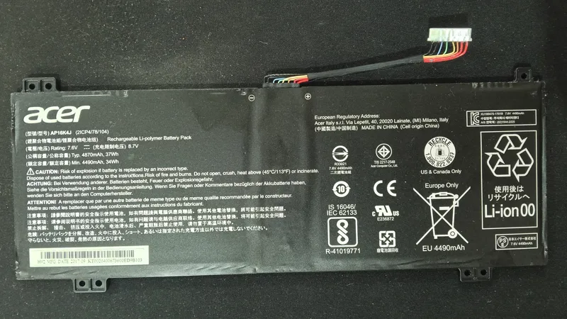 باتری کروم بوک ACER Spin 11 R751T AP16K4J