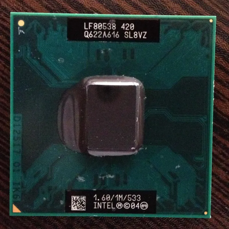 سی پی یو لپ تاپ Intel Celeron M 420 (SL8VZ)