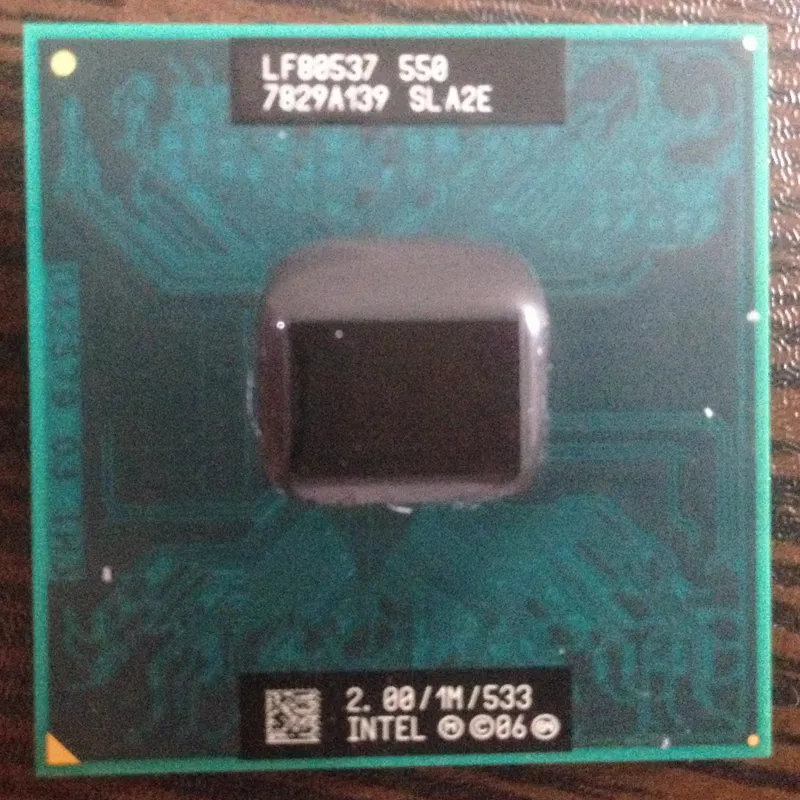 سی پی یو لپ تاپ Intel Celeron M 550 (SLA2E)