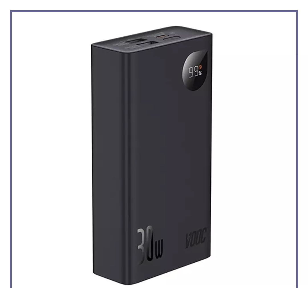 پاوربانک 20000 فست شارژ 30W بیسوس با گارانتی