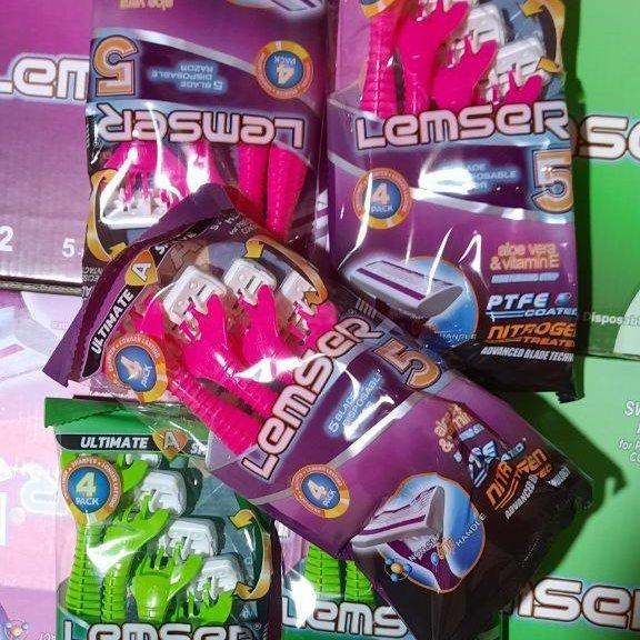 تیغ اصلاح لمسر 5لبه بسته 12 عددی