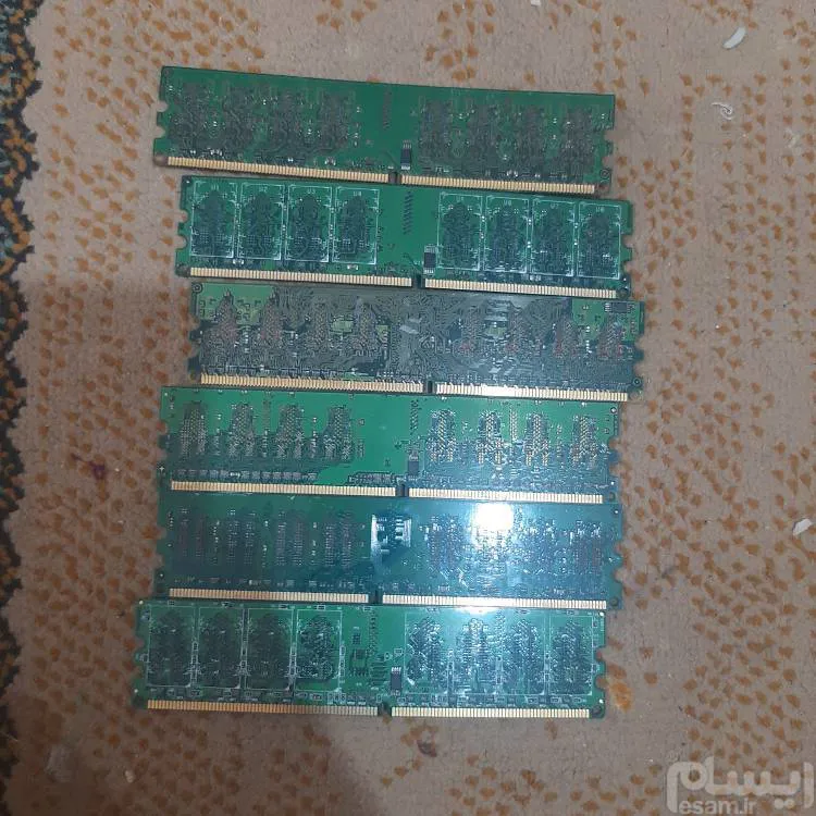 فروش 40 عدد رم کامپیوتر (طبق عکس)