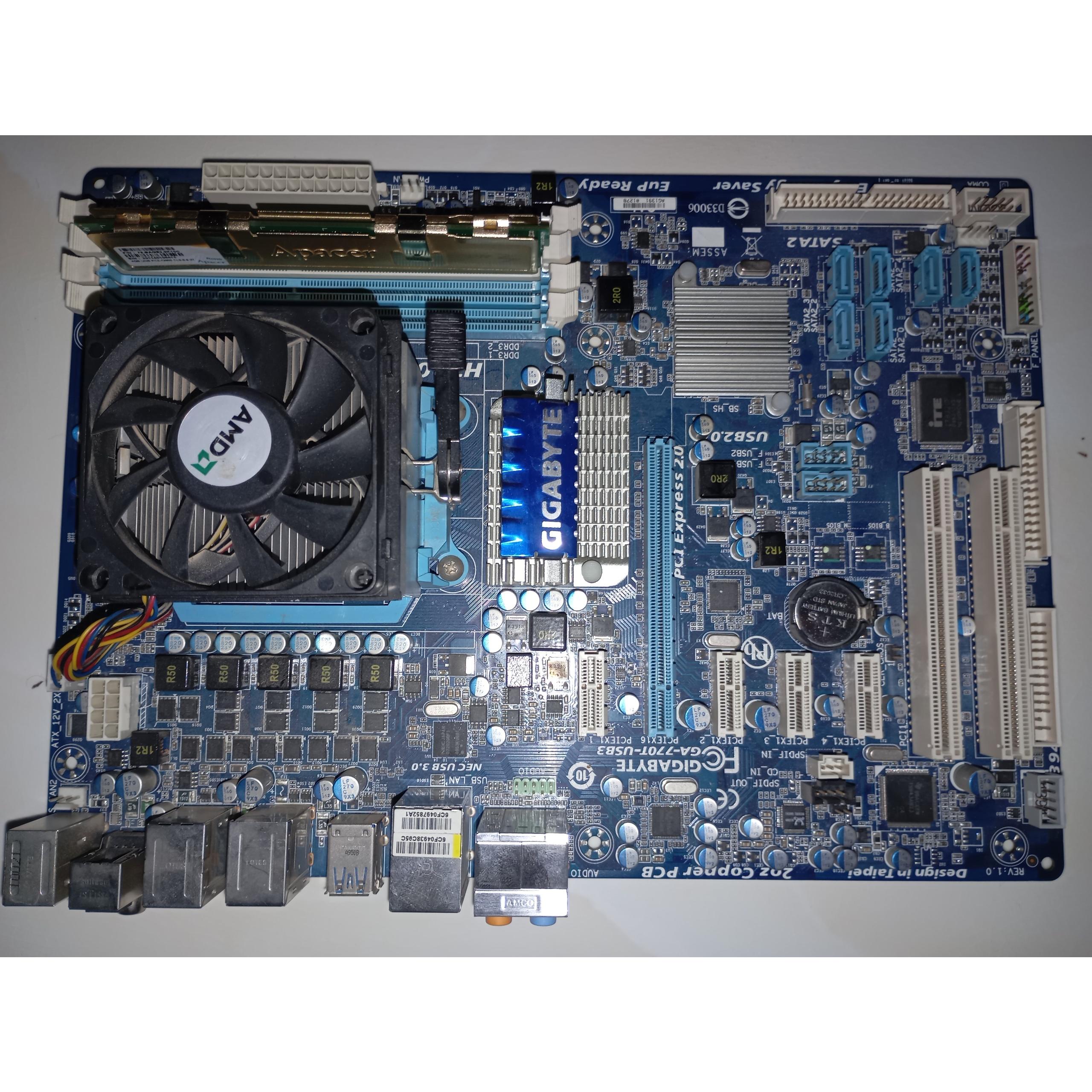 باندل ddr3 بهمراه رم 4