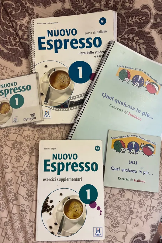 کتاب زبان ایتالیایی ( nuovo Espresso A1