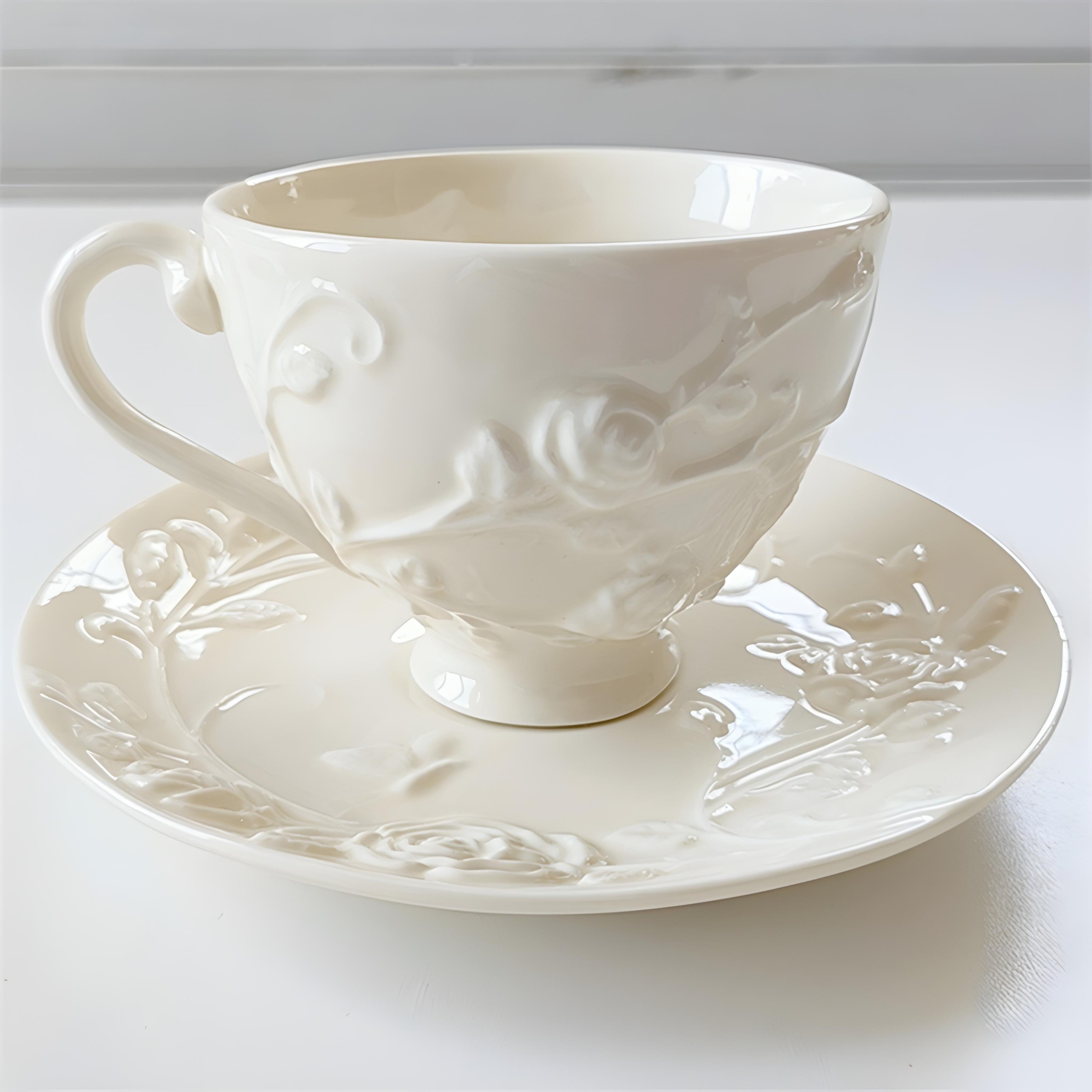 فنجان نعلبکی برجسته نفیس