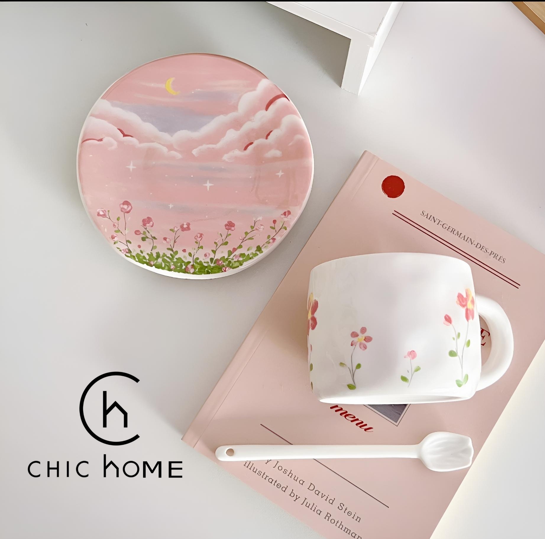 فنجان نعلبکی وارداتی با باکس هدیه