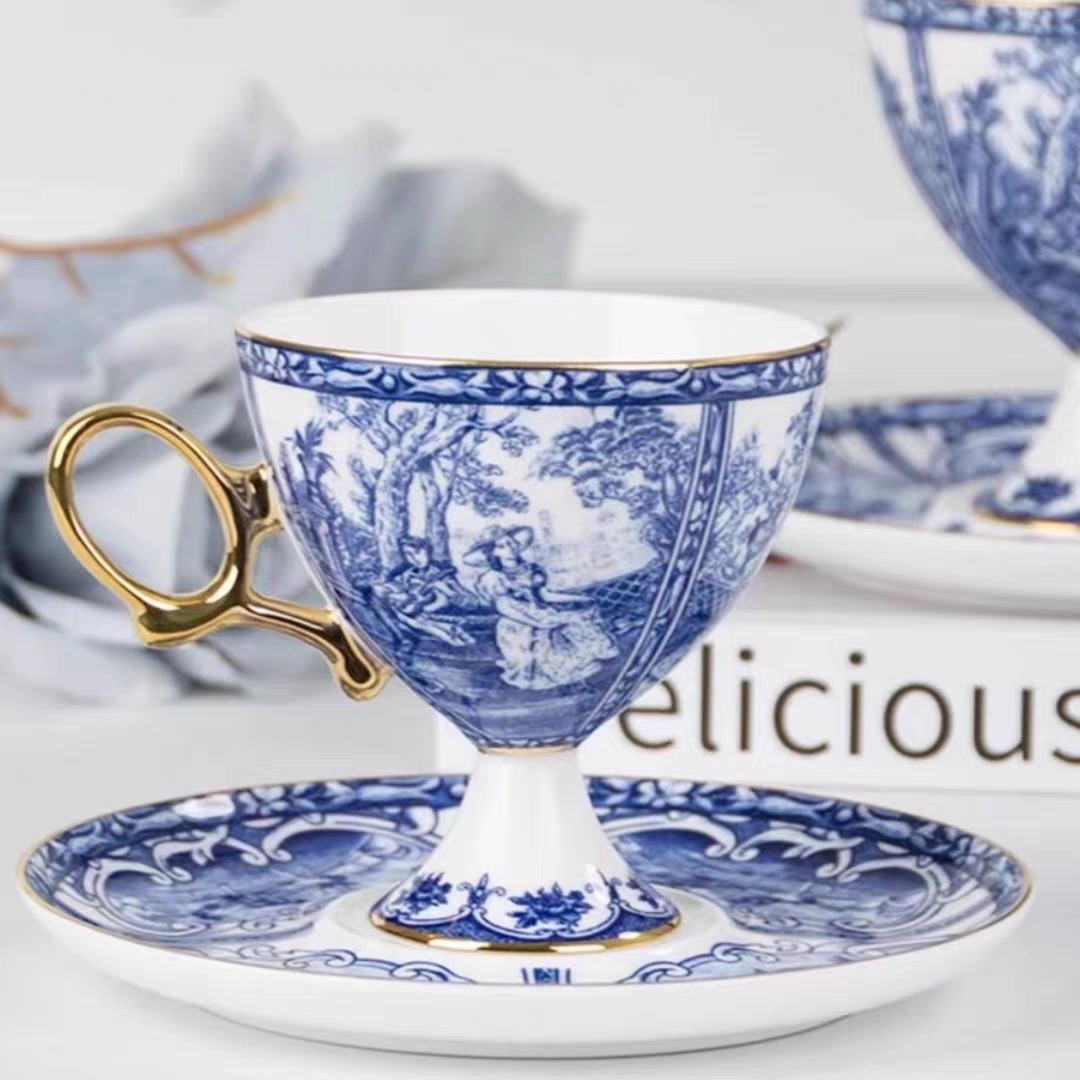 فنجان نعلبکی وارداتی آنتیک