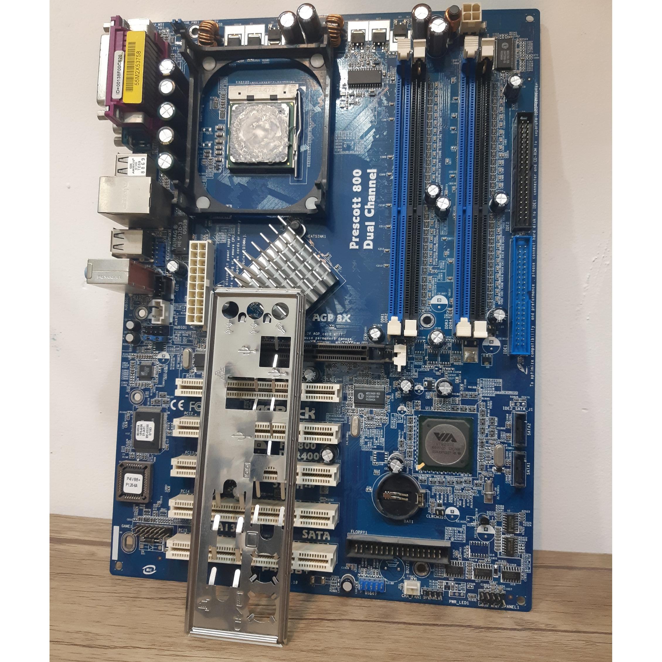 مزایده مادربرد ddr1 سوکت 478