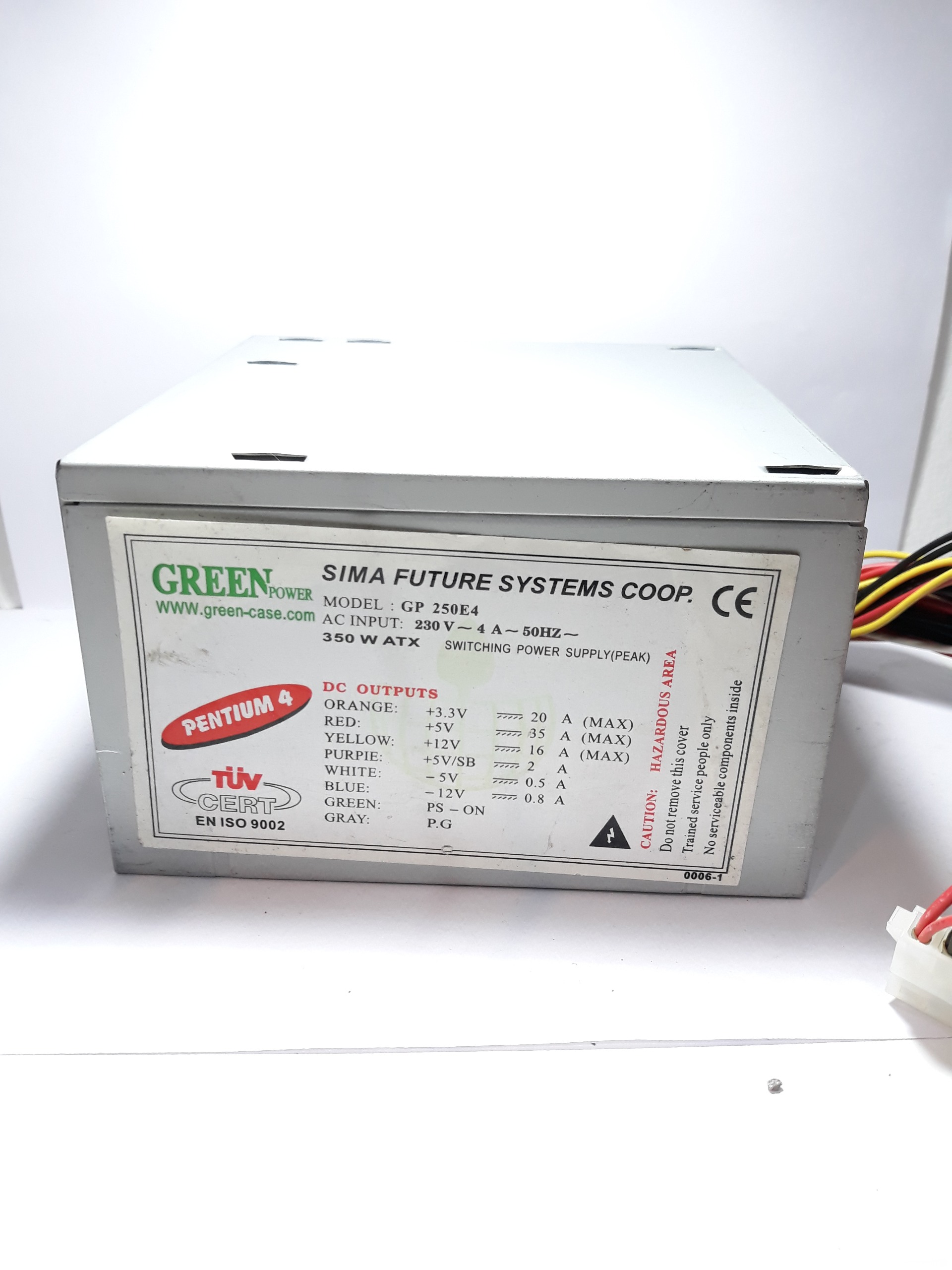 پاور گرین 20 پین 350w ATX