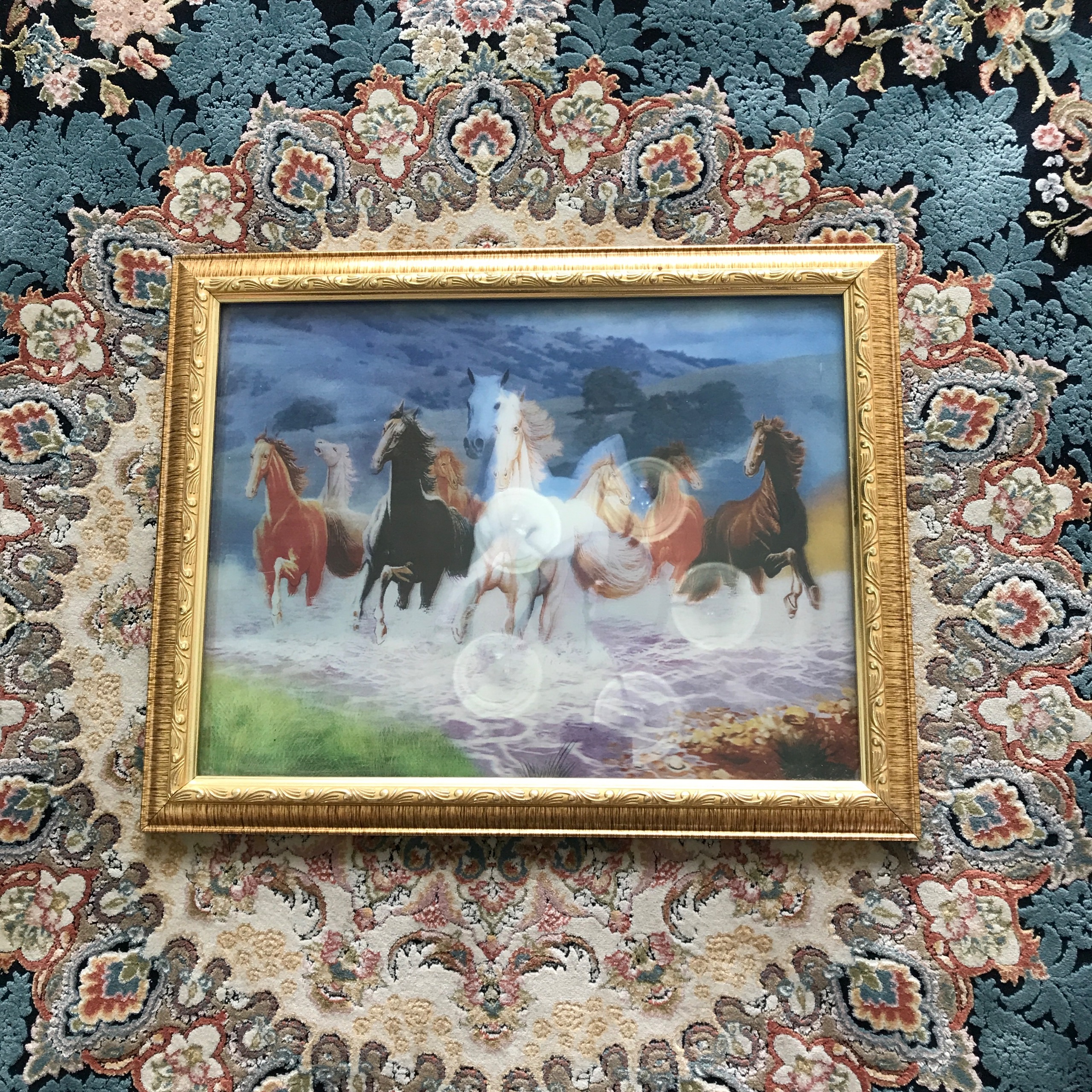 تابلو اسب دوبعدی