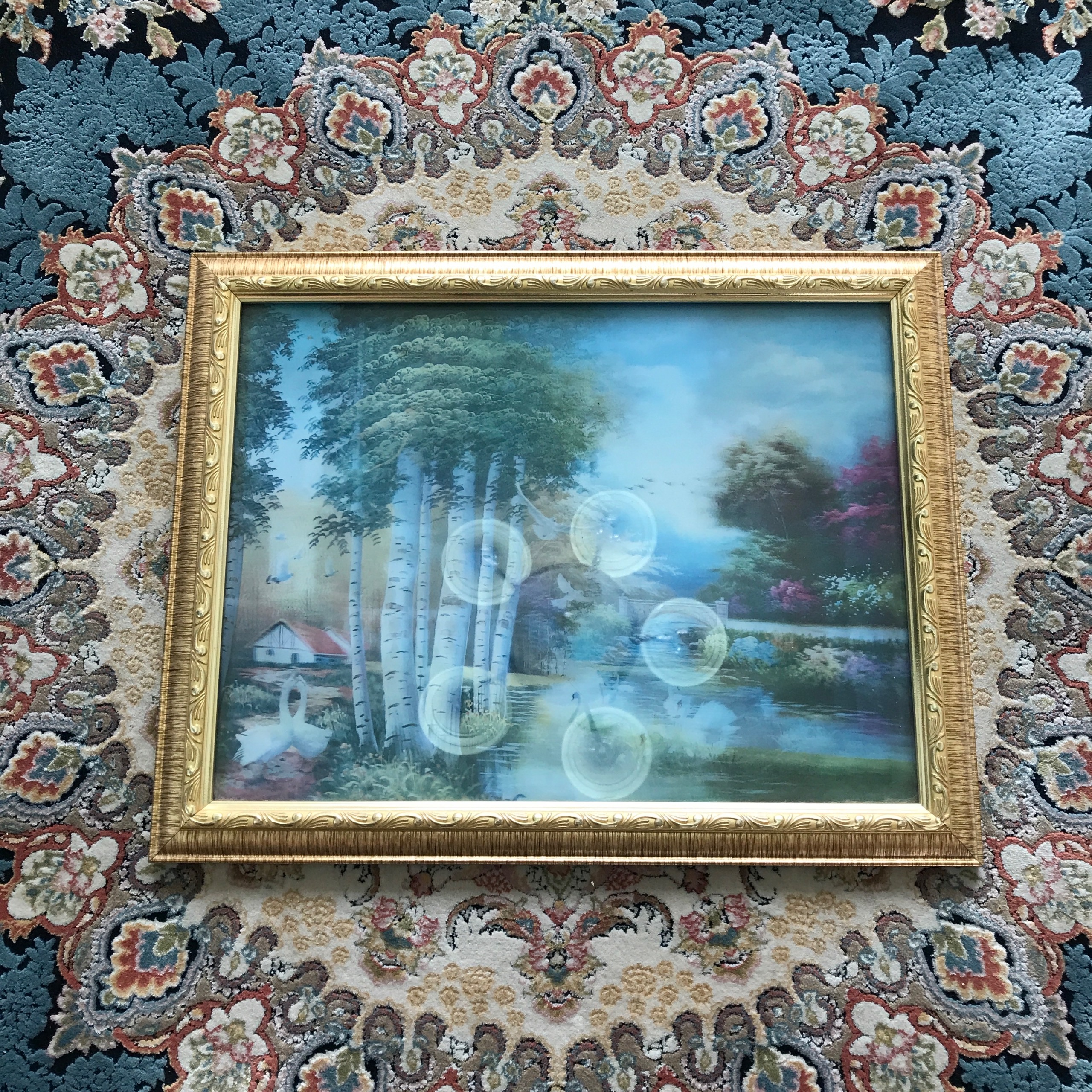 تابلو طبیعت دو بعدی