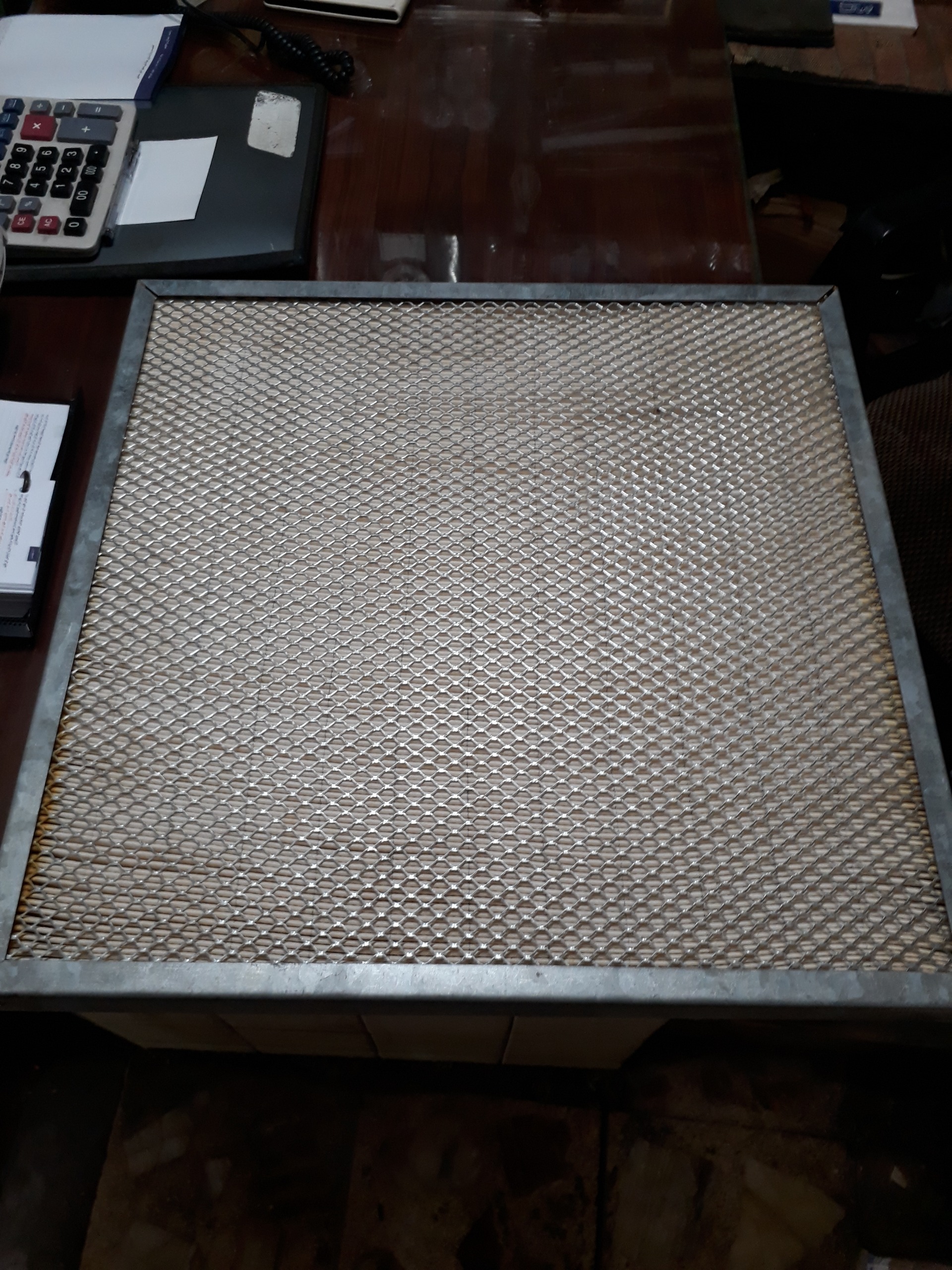 فیلتر هوا کتابی چهارگوش 50x51 سانتی صنعتی