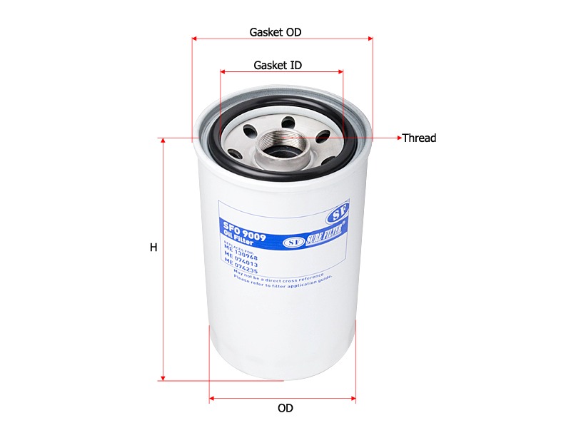 فیلتر روغن اصلی SFO9009 معادل C6105