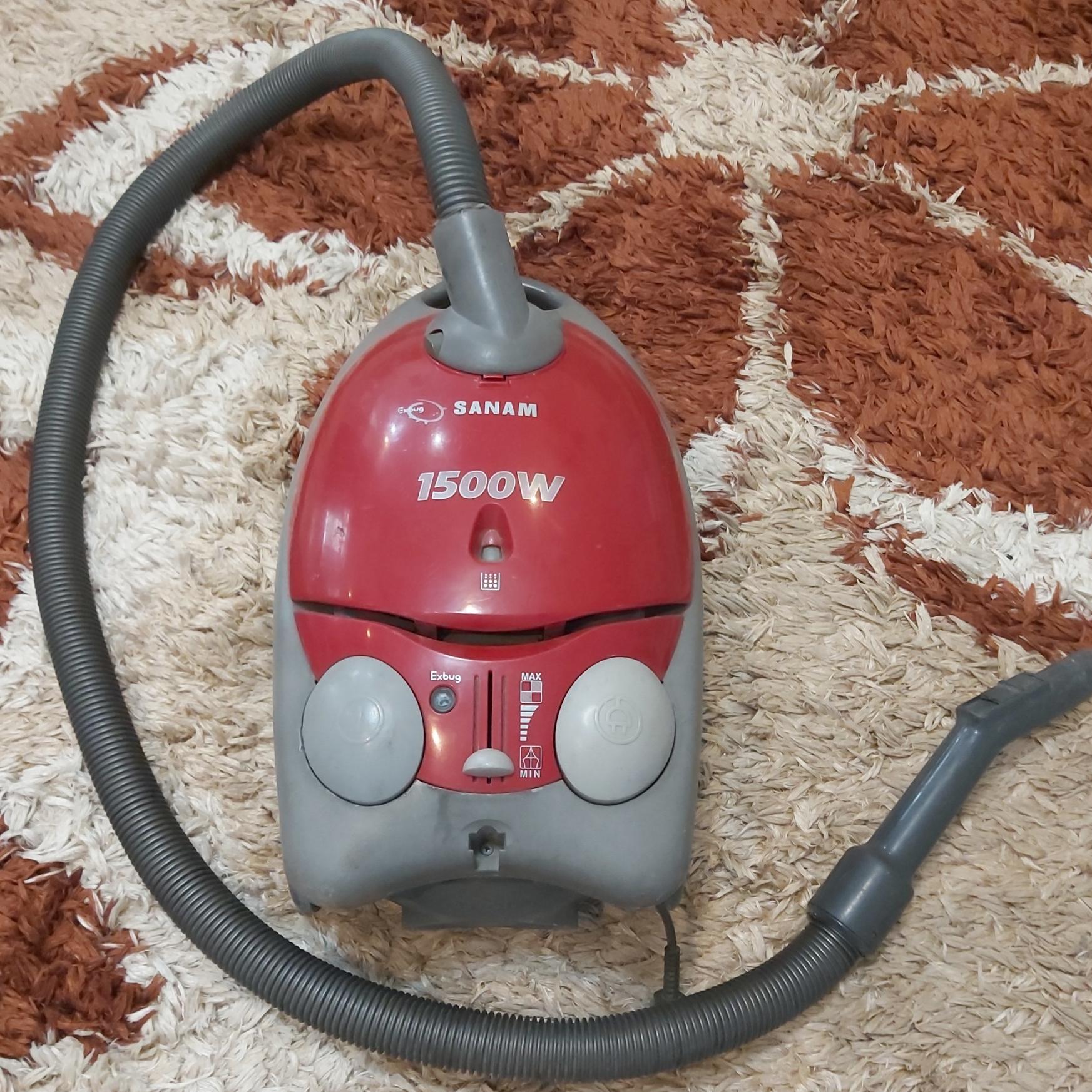 جاروبرقی صنام 1500 وات کارکرده