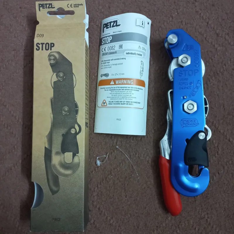 ابزار فرود پتزل مدل استاپ قدیمی petzl stop old