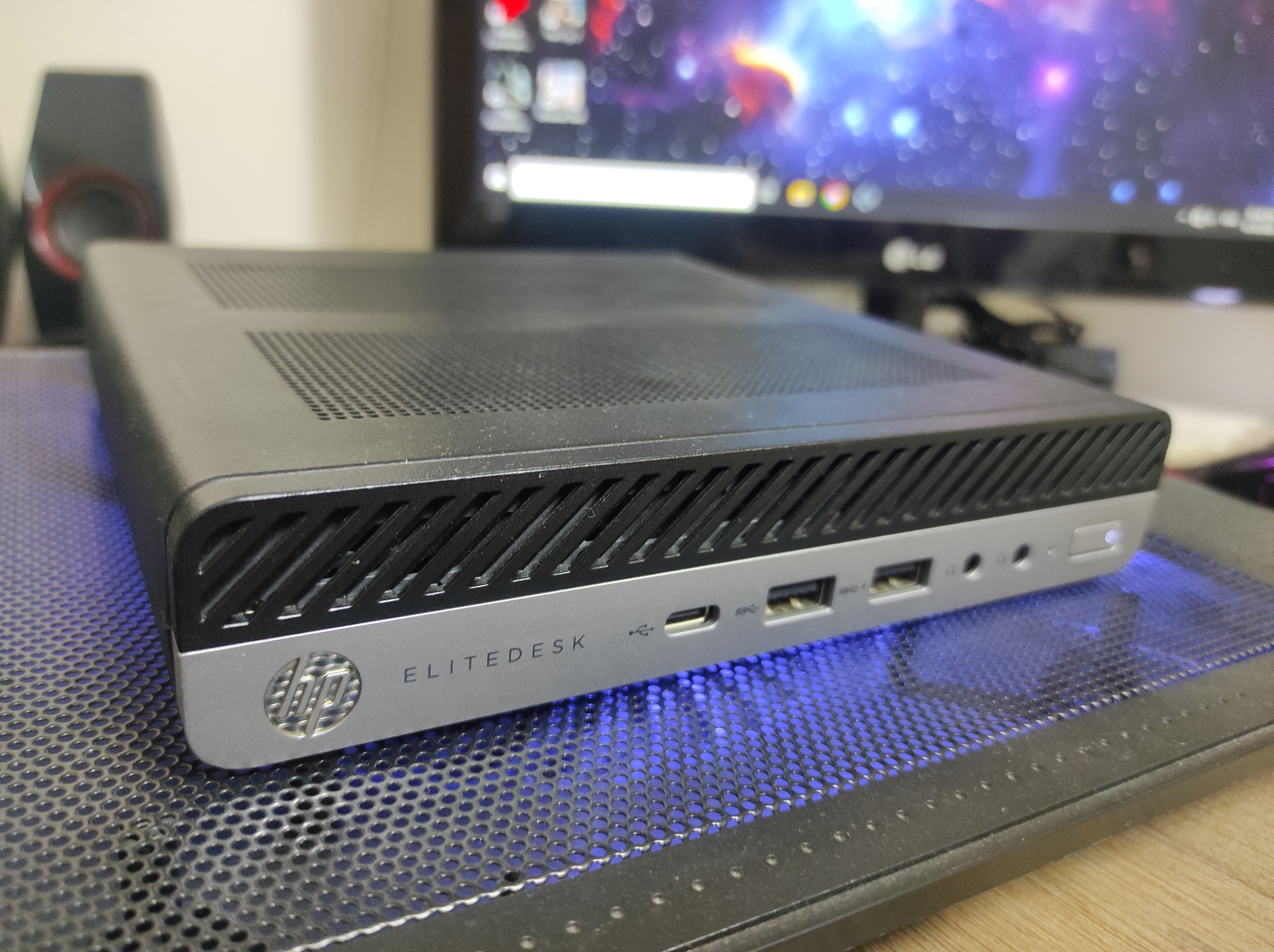 مینی کیس رومیزی HP 705 G5