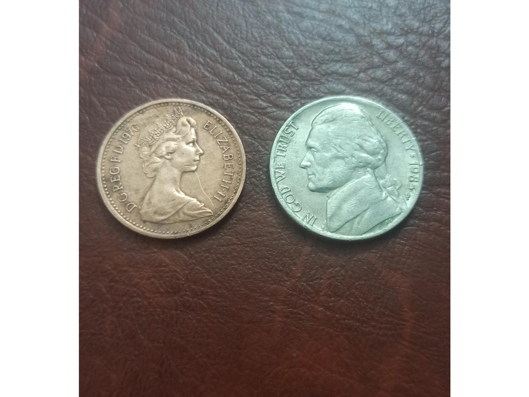 5 سنت آمریکا و 1 پنی انگلیس