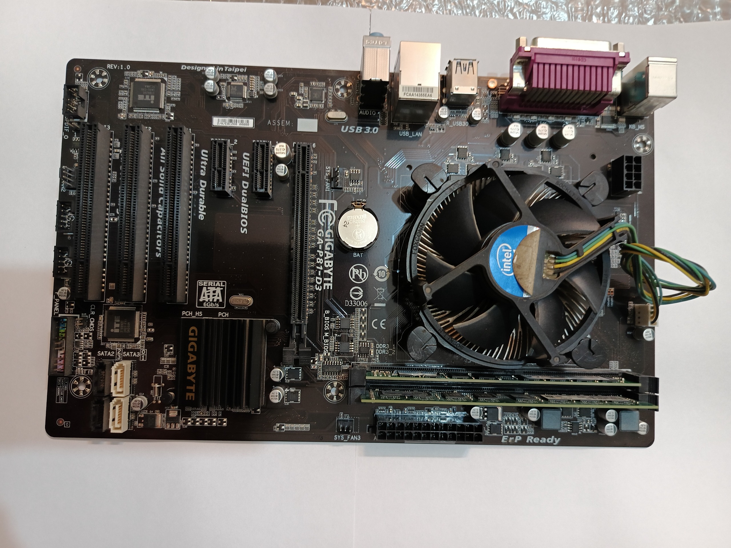 باندل Gigabyte GA-P81-D3-i7-4770K-16GBFAN