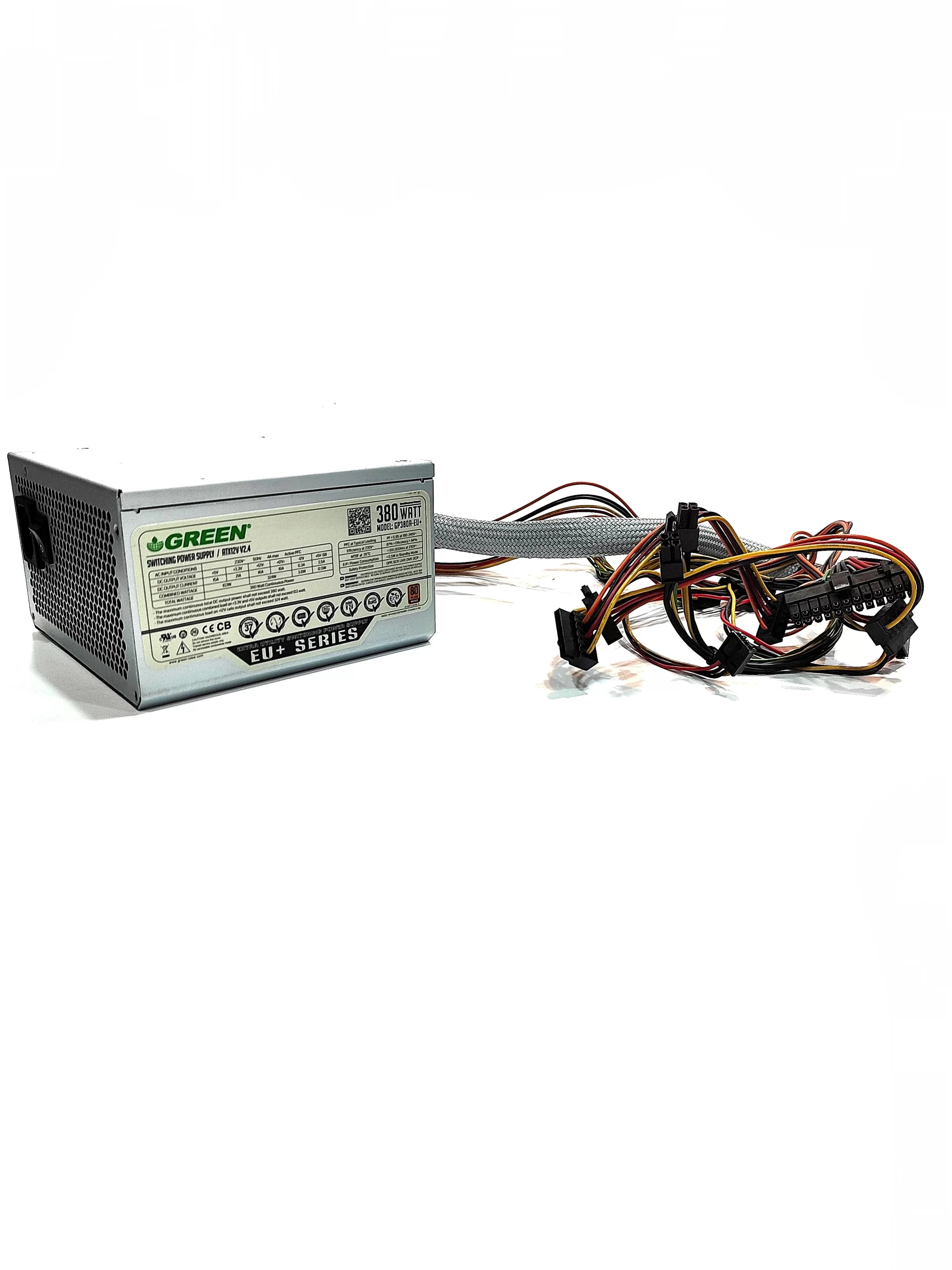 منبع تغذیه کامپیوتر گرین مدل GP380A-EU