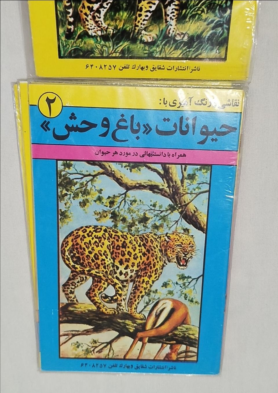 مجموعه 8 جلدی حیوانات باغ وحش (آکبند)