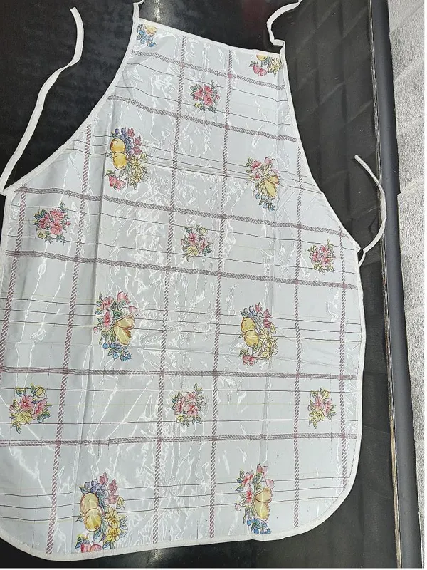 پیش بند آشپزخانه یک لایه