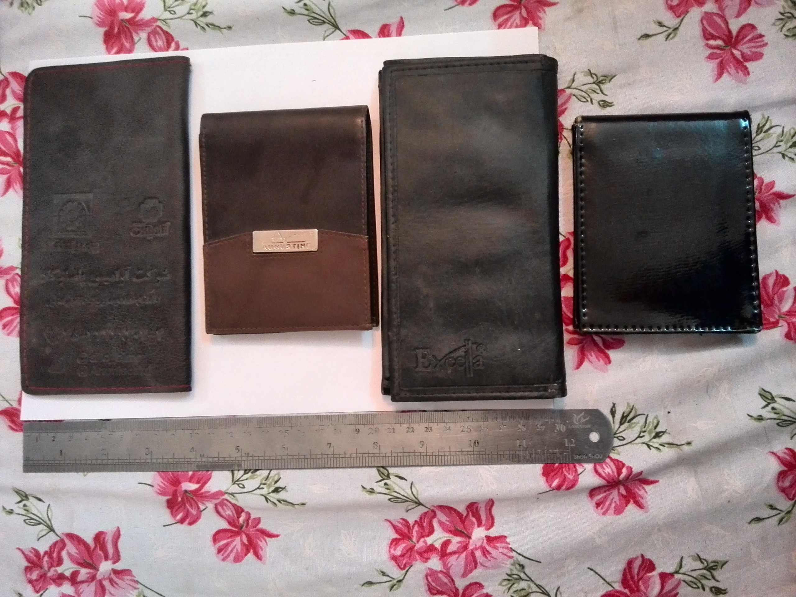 چهار عدد کیف پول مردانه دست دوم