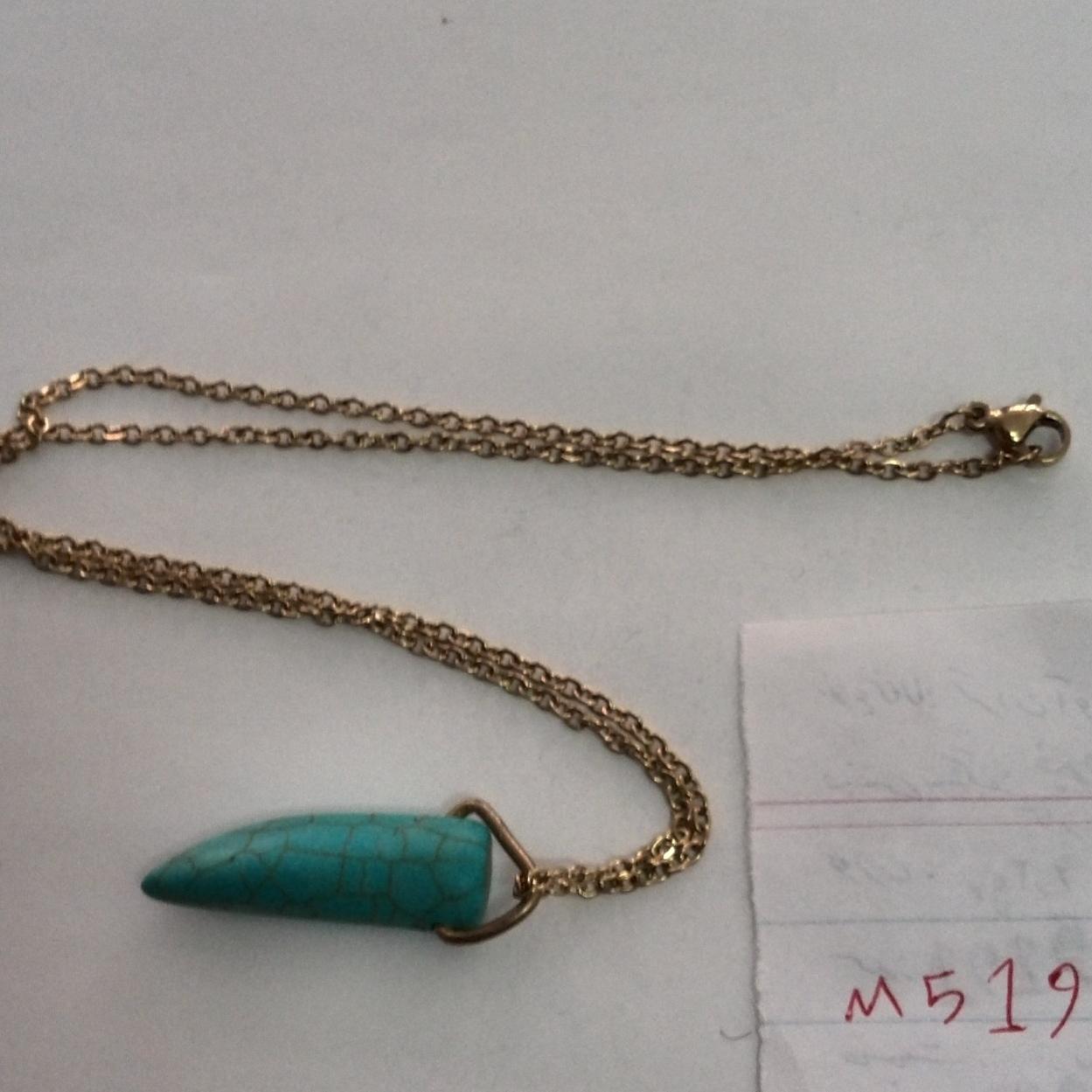 گردن آویز فیروزه شجری یا تارعنکبوتی عالی(سیدمجرد)