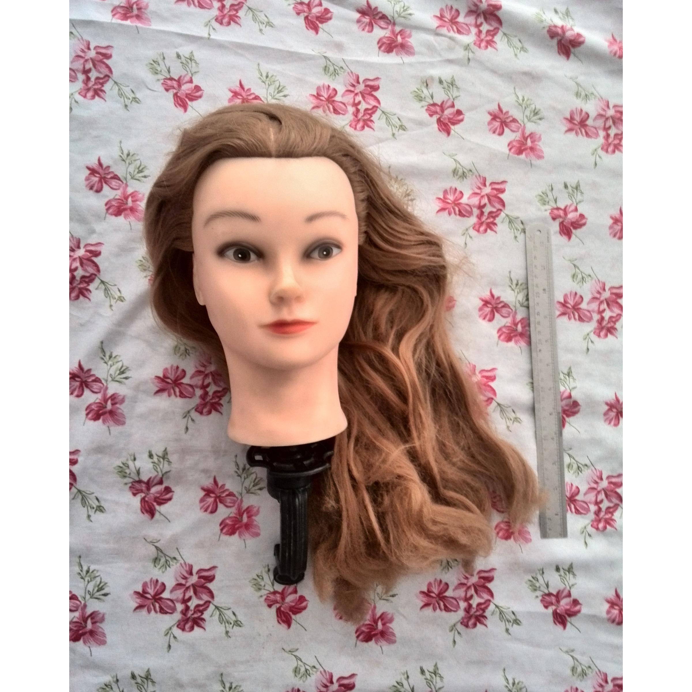 مانکن مدل مو با گیره پایه