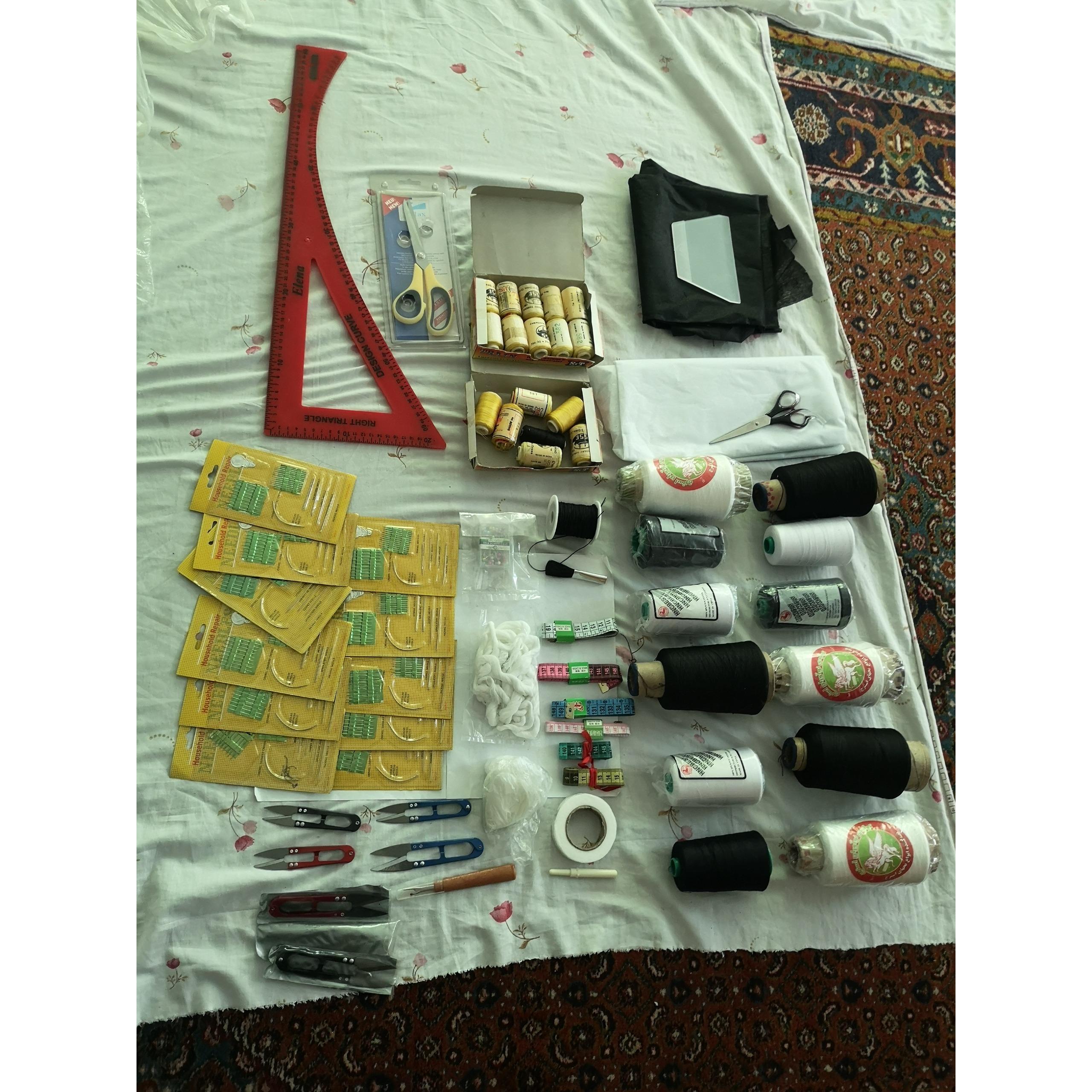 مجموعه لوازم خیاطی فروش یکجا