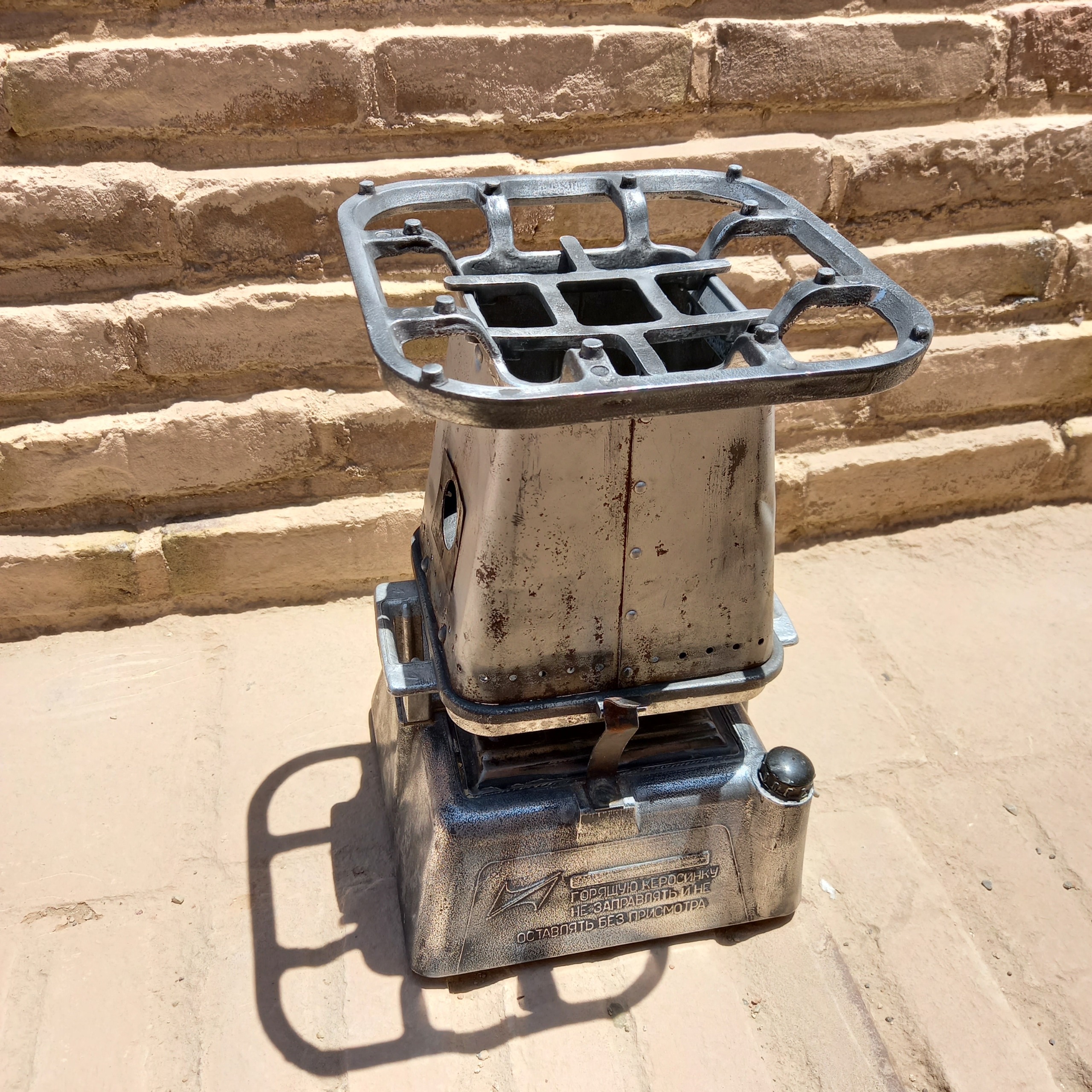 چراغ3فتیله اصل روسی سوپربکر،قدیمی
