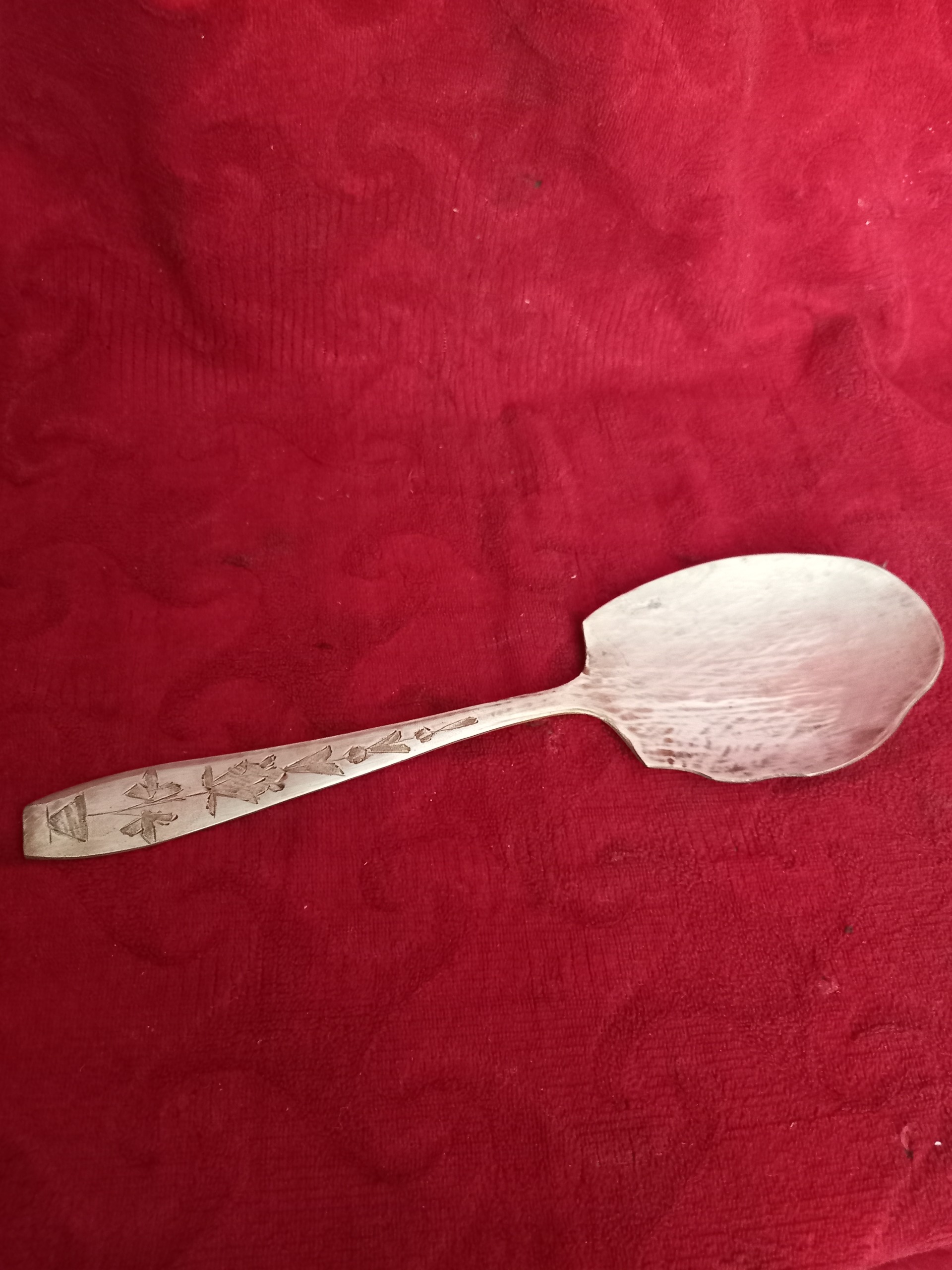 کفگیر بره ورشو نقشدار،عملدار،قدمت بالایه90سال