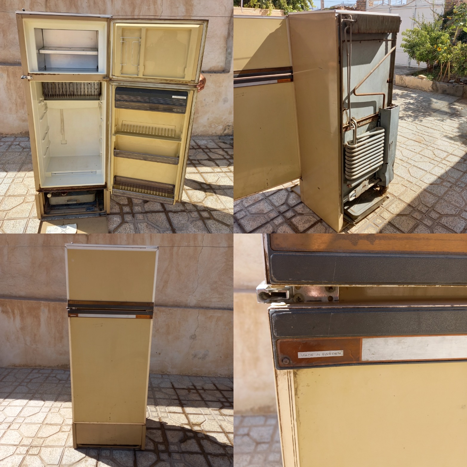 یخچال نفتی الکترو لوکس سوئدی بکرقدیمی