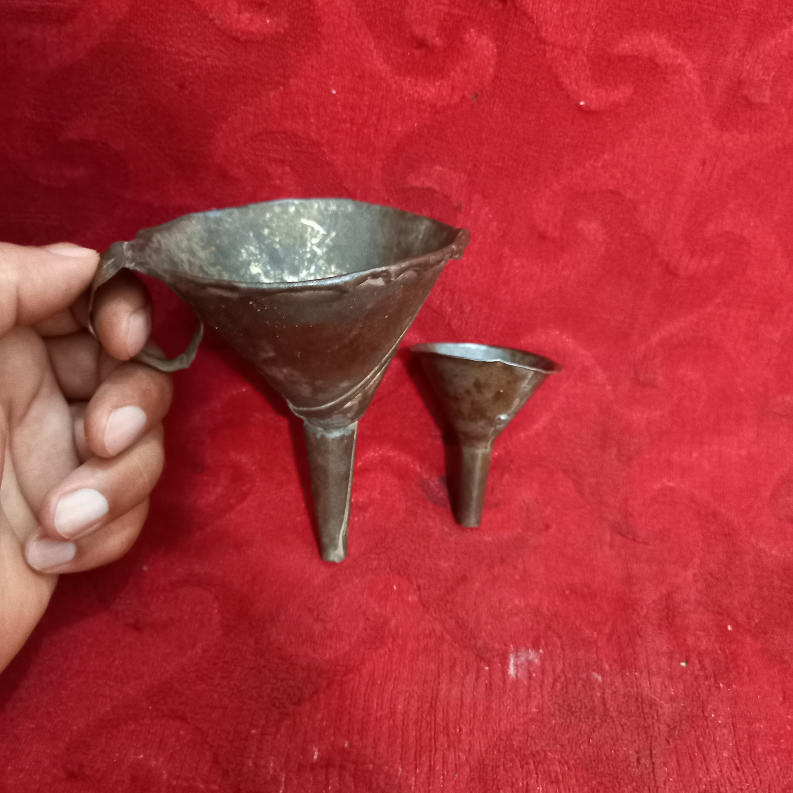 جفت قیف فلزی قدینی