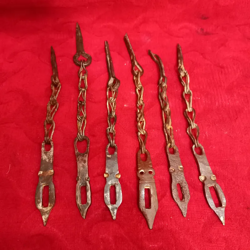 مجموعه چفت بندهایه فولاد،خاص،بکرقاجاری