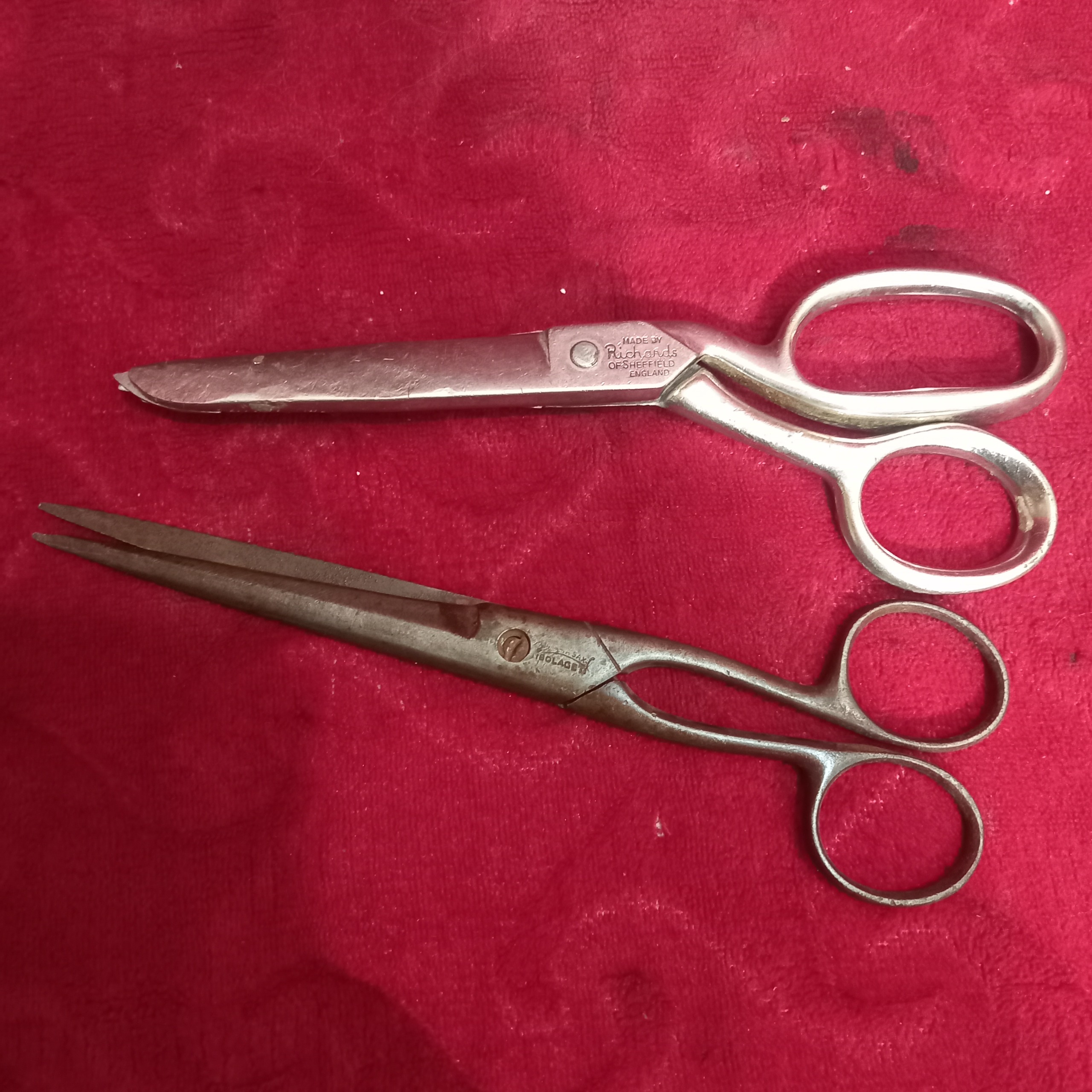 جفت قیچی انگلیسی خاص قدیمی