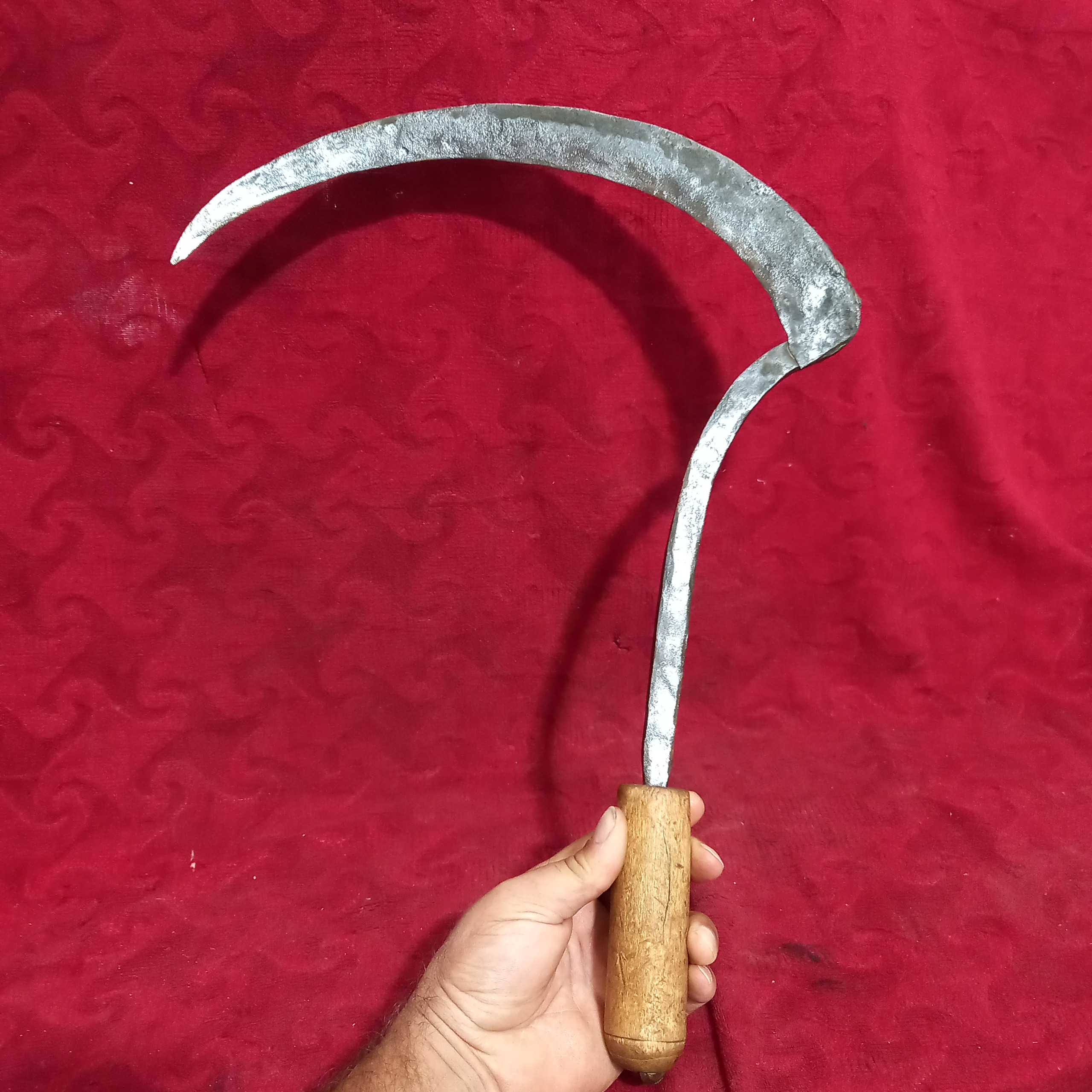 داس بزرگ گندم درو فولاد قدیمی