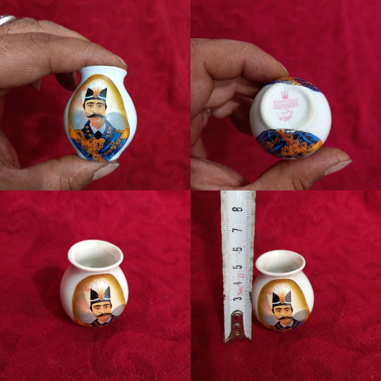 کوزه چینی 5سانت المانی قدیمی