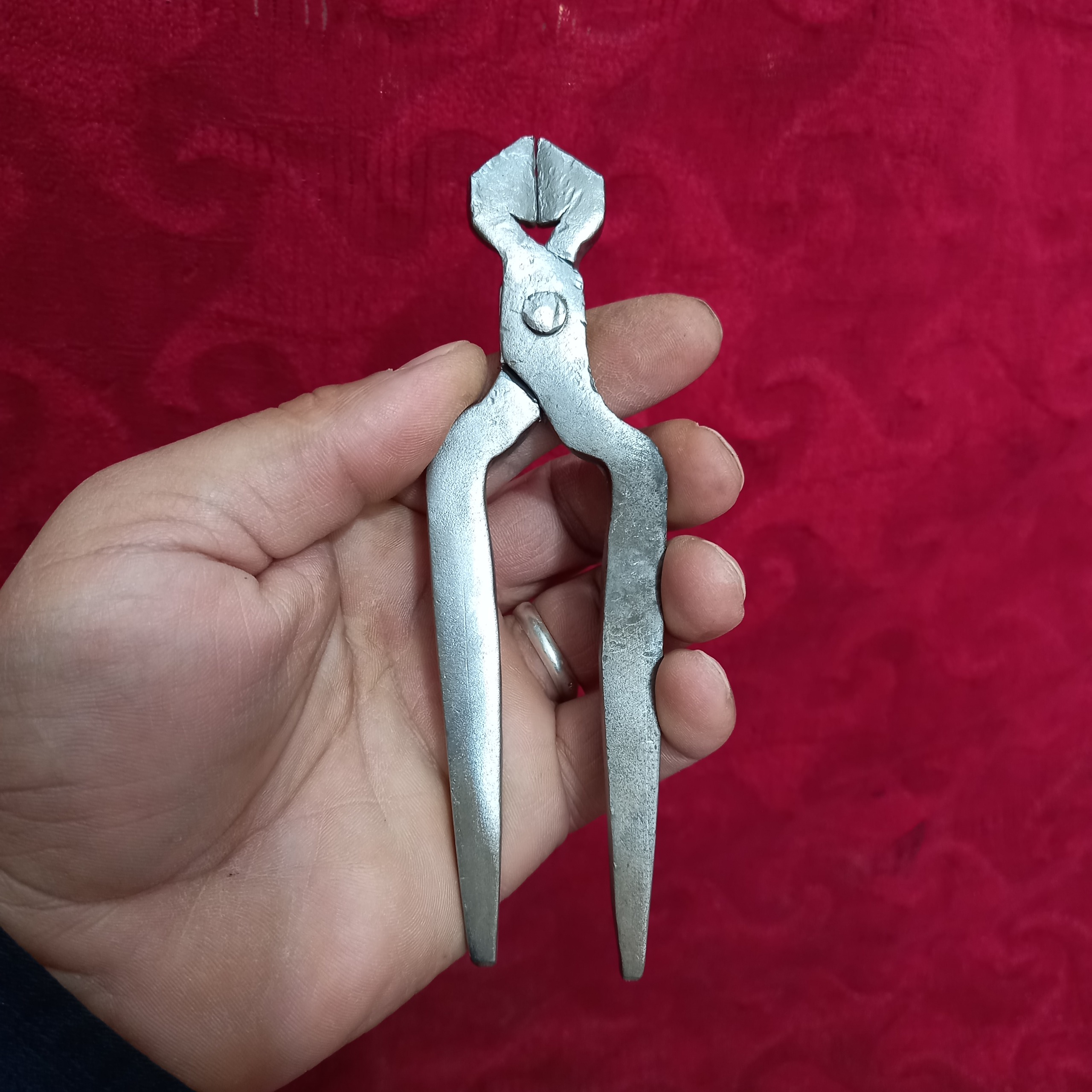 انبر فولاد تریاکشکن کهنه بکرقاجاری