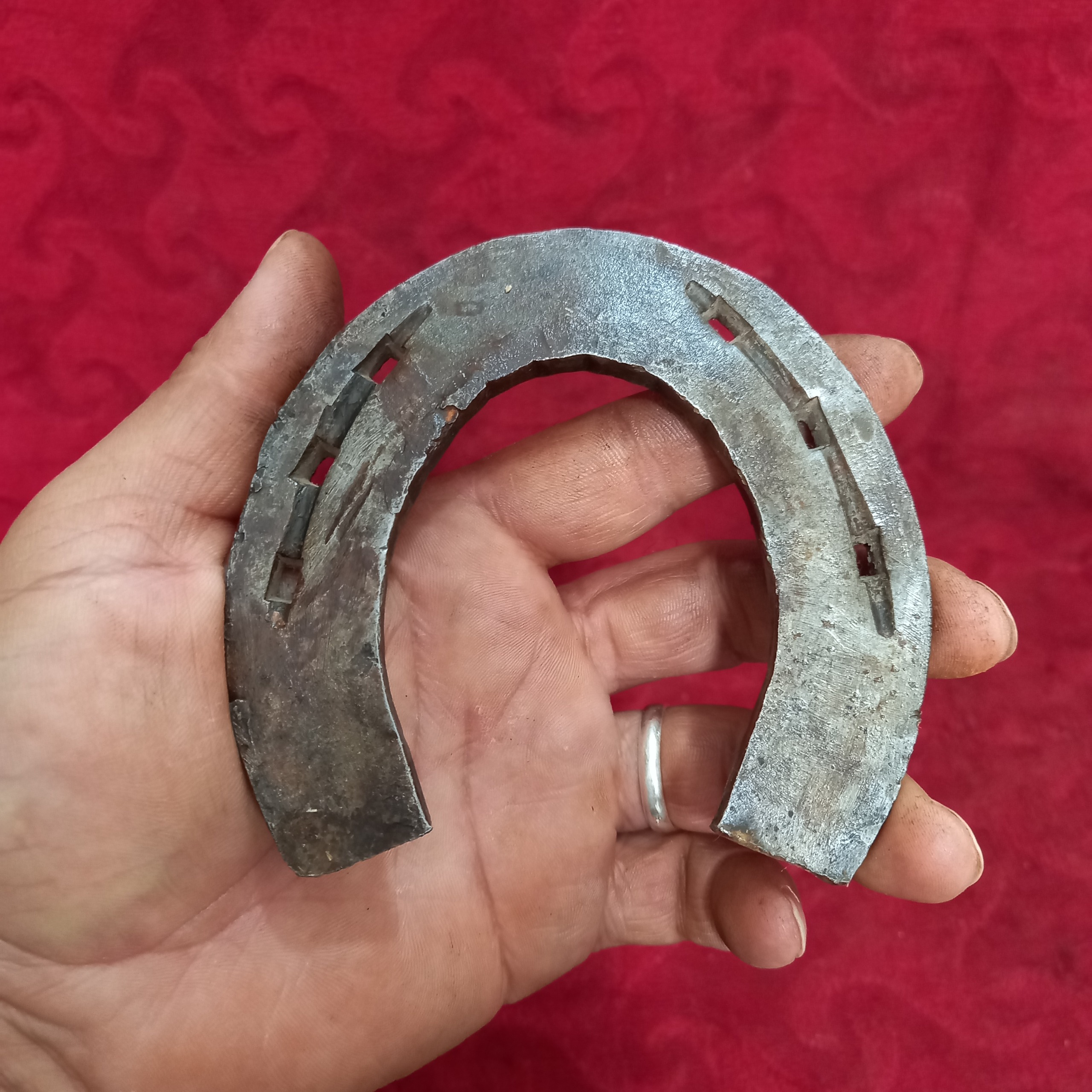 نعل اسب کارکرده فولاد قدیمی