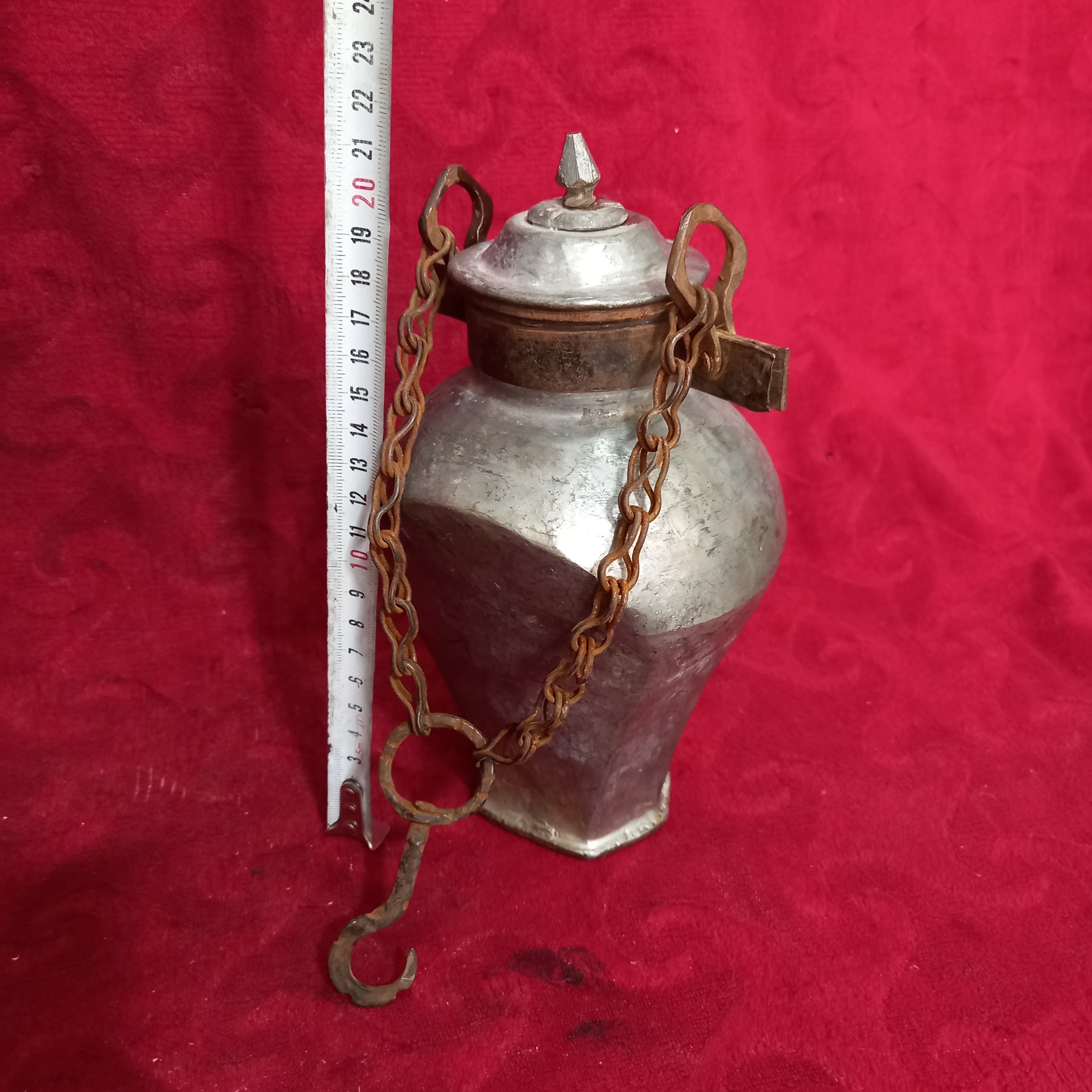 دبه روغن کتابی22سانت بکرجوندار