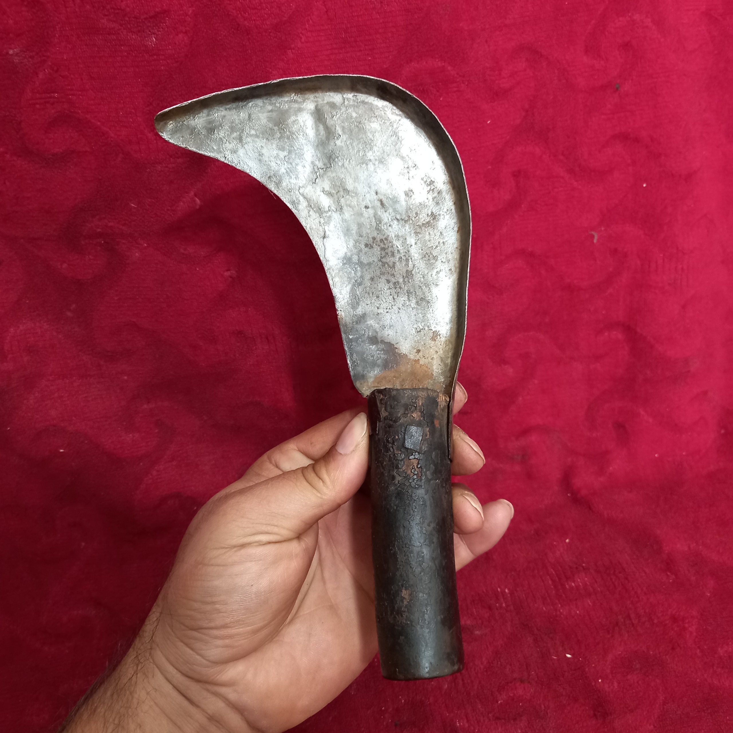 کاردک جمع آوری شیره کوکنار بکر فولادقاجاری