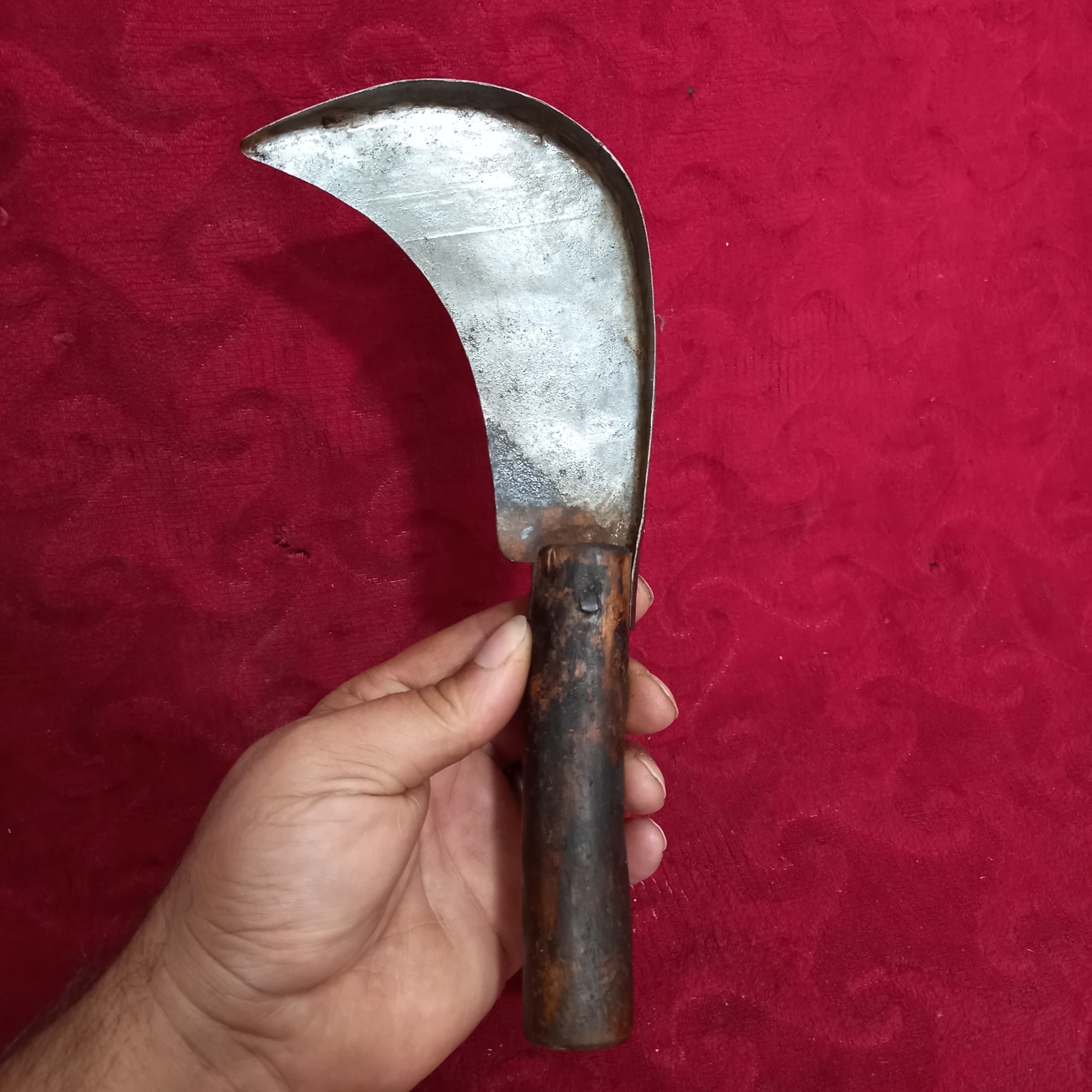 کاردک جمع آوری شیره کوکنار بکر فولادقاجاری