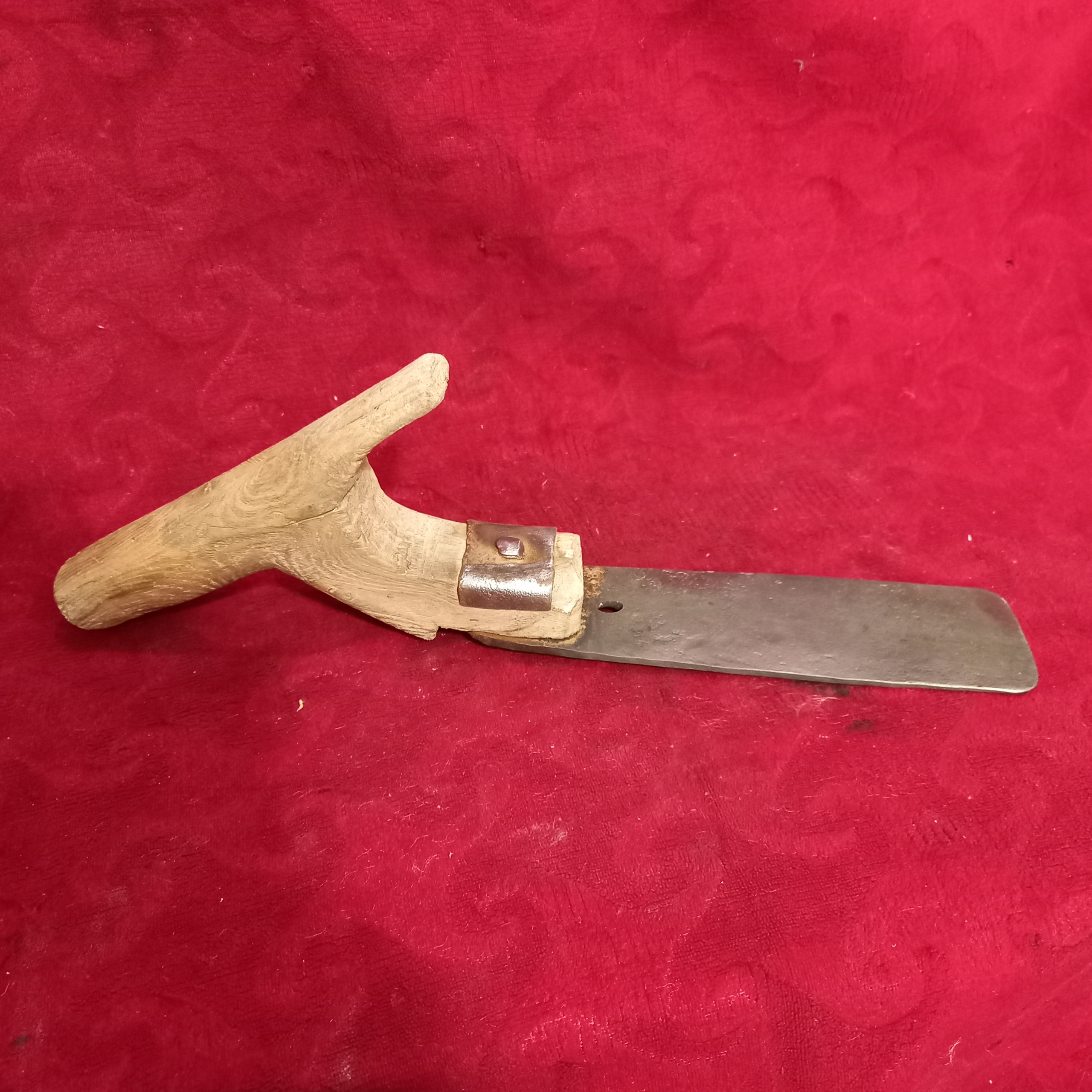 کفچه وجین فولاد قدیمی