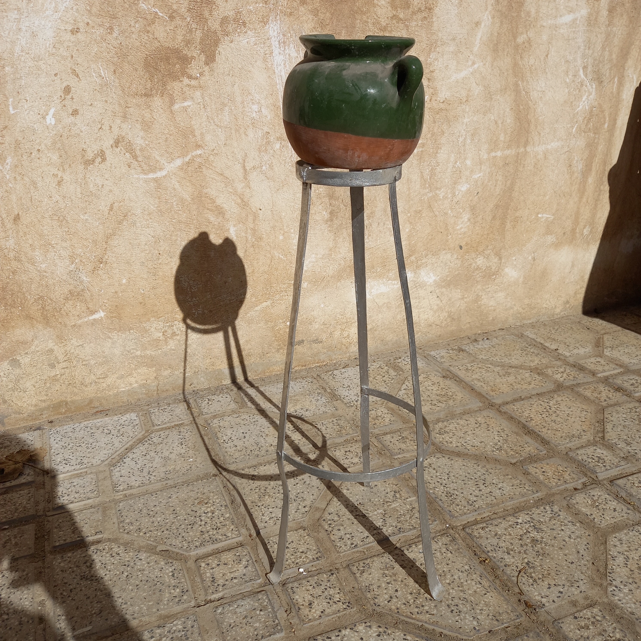 پایه چراغ گردسوز قدیمی کمیاب کلکسیونی