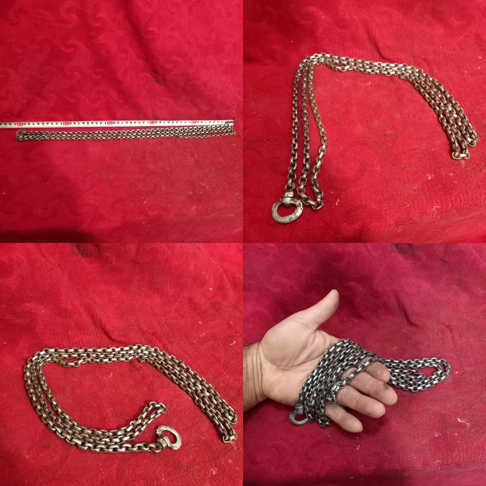 زنجیر یزدی،مدبردار،164سانت بکرقاجاری