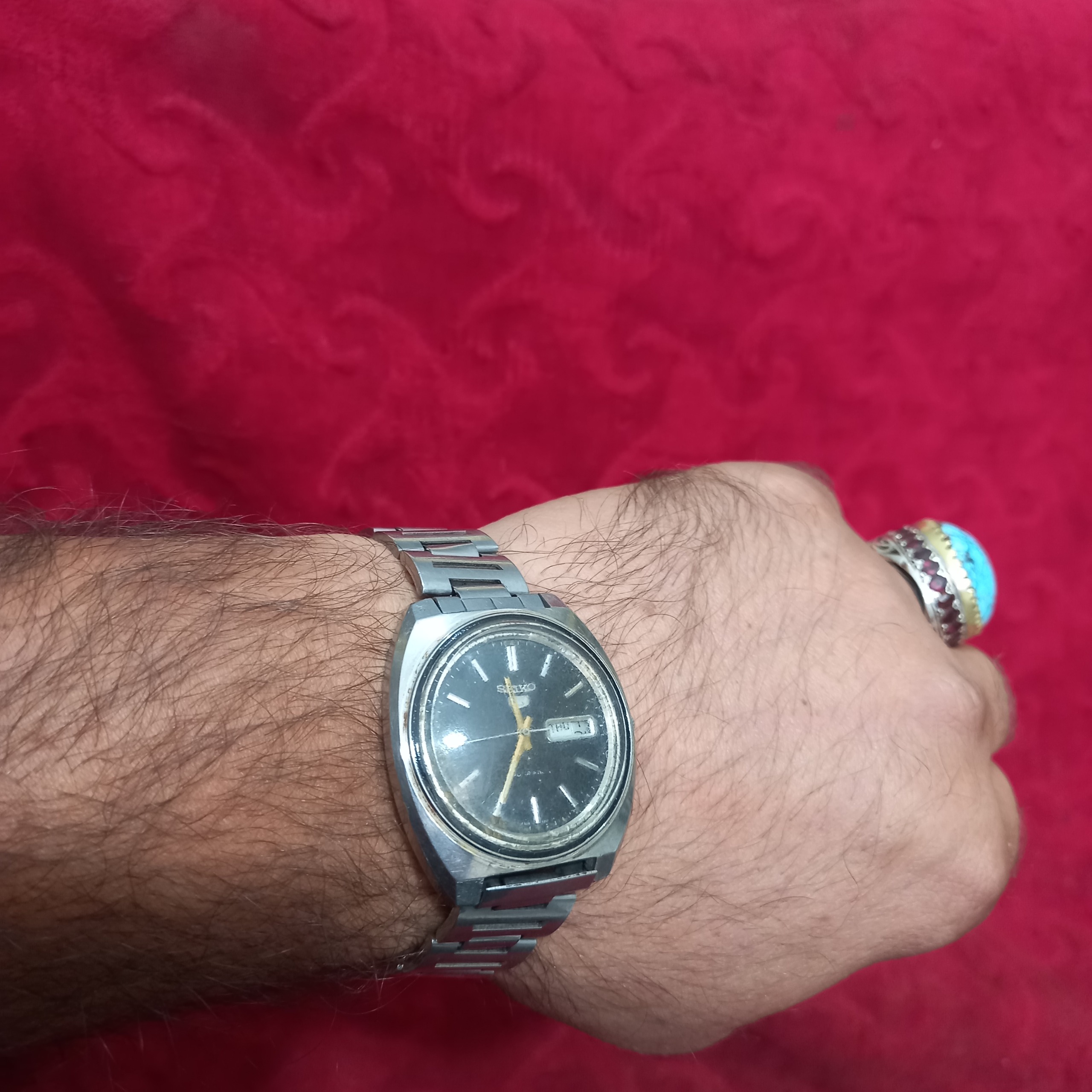 ساعت سیکو5صحفه بزرگ بکرقدیمی