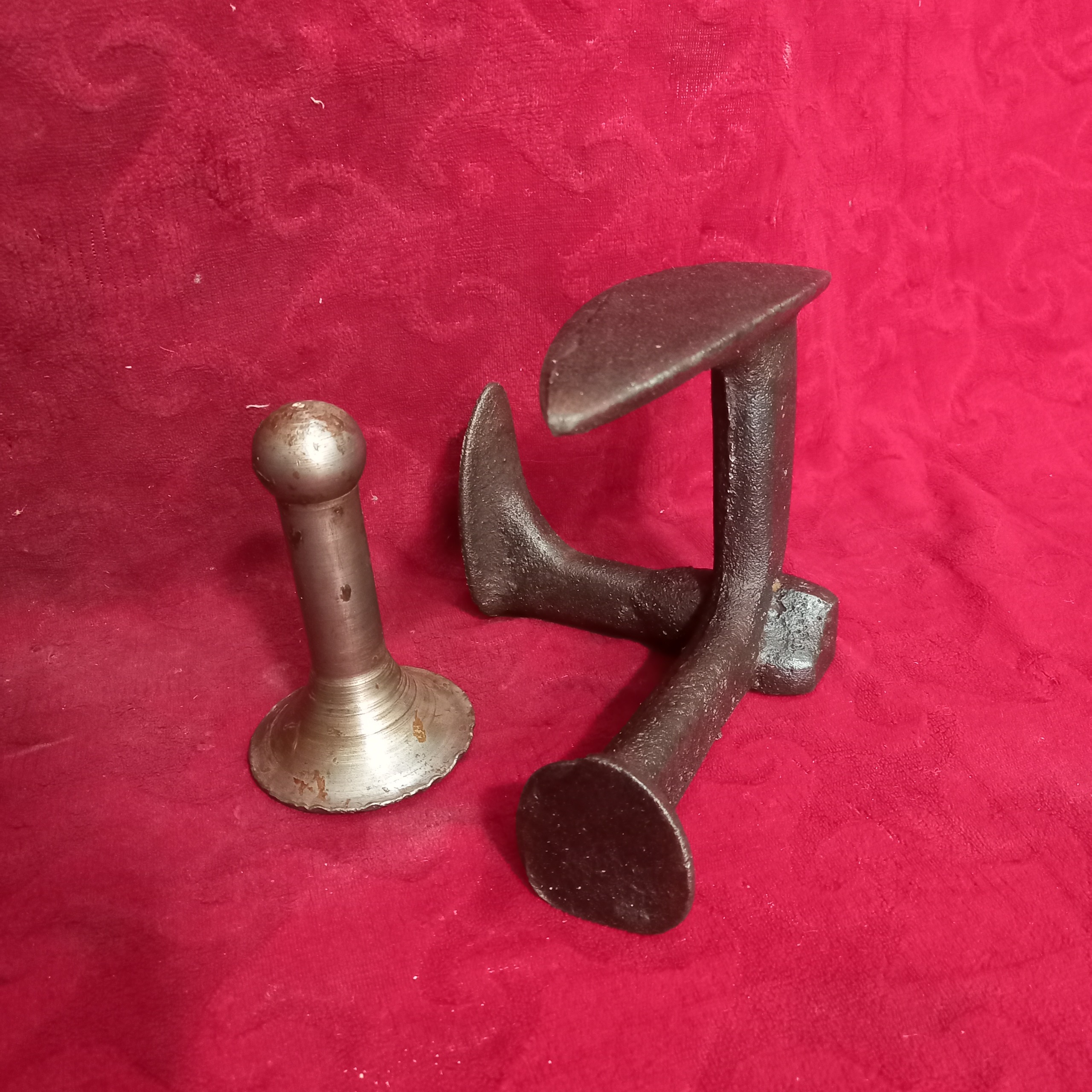 کوبه وسندان کفاشی قدیمی