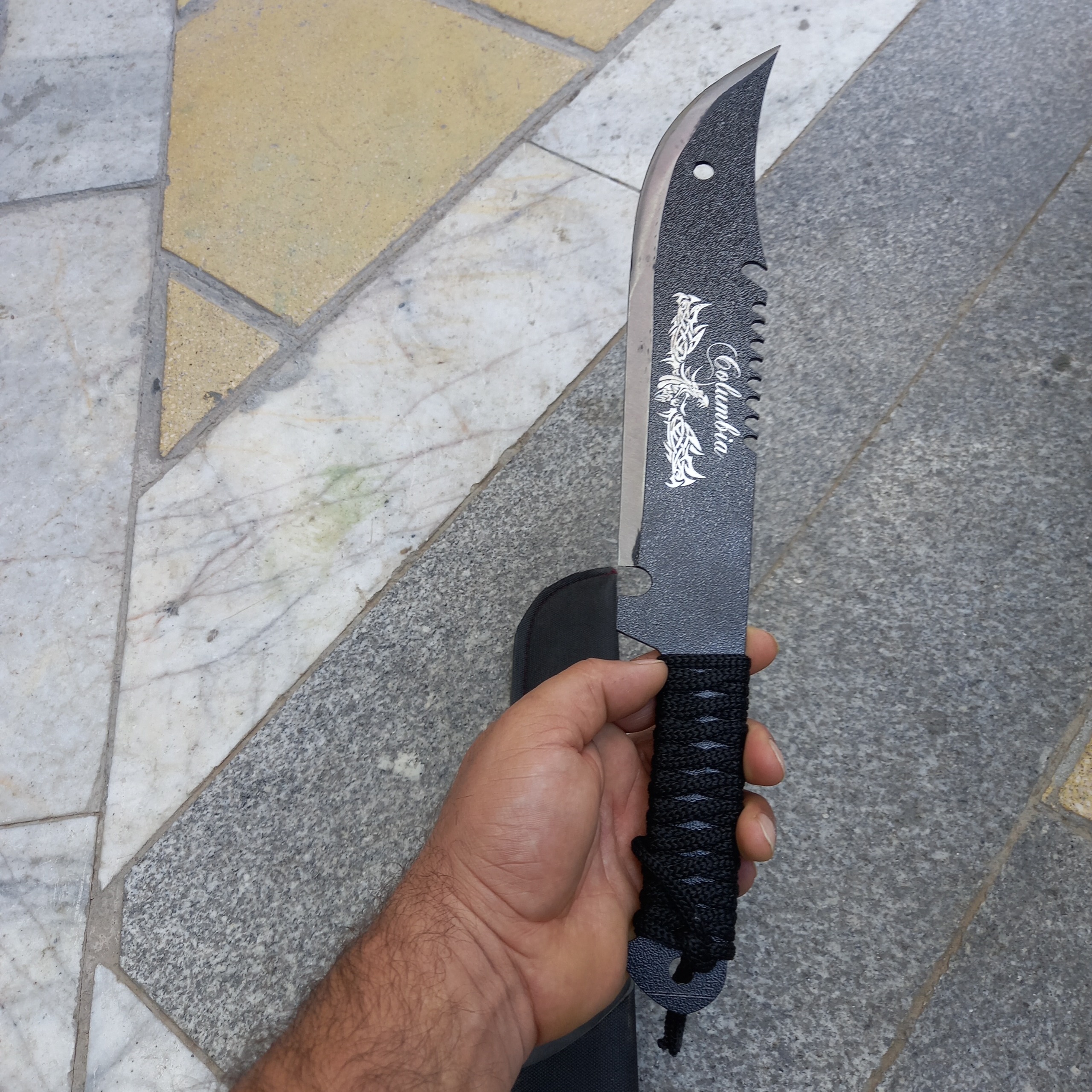 چاقو سنگری آبدیده