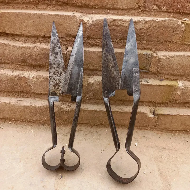 جفت دوکارد پشم چینی قدیمی